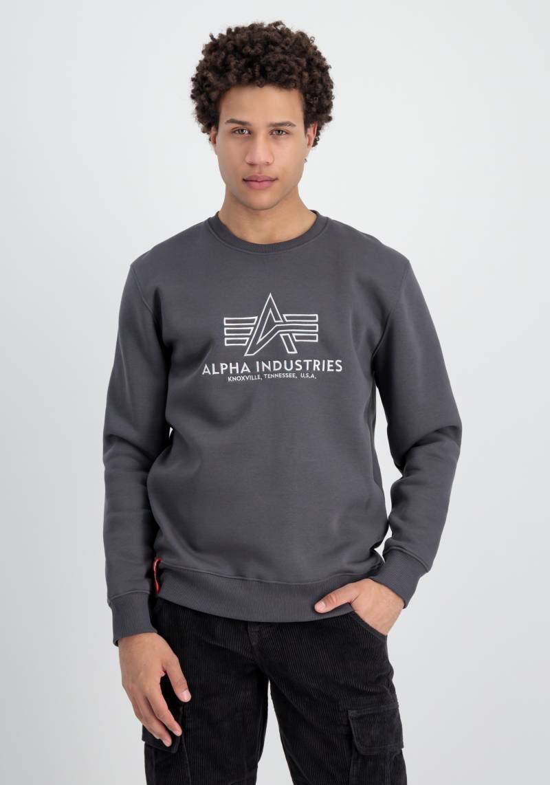 Alpha Industries Sweater »Alpha Industries Men - Sweatshirts Basic Sweater Embroidery« von alpha industries