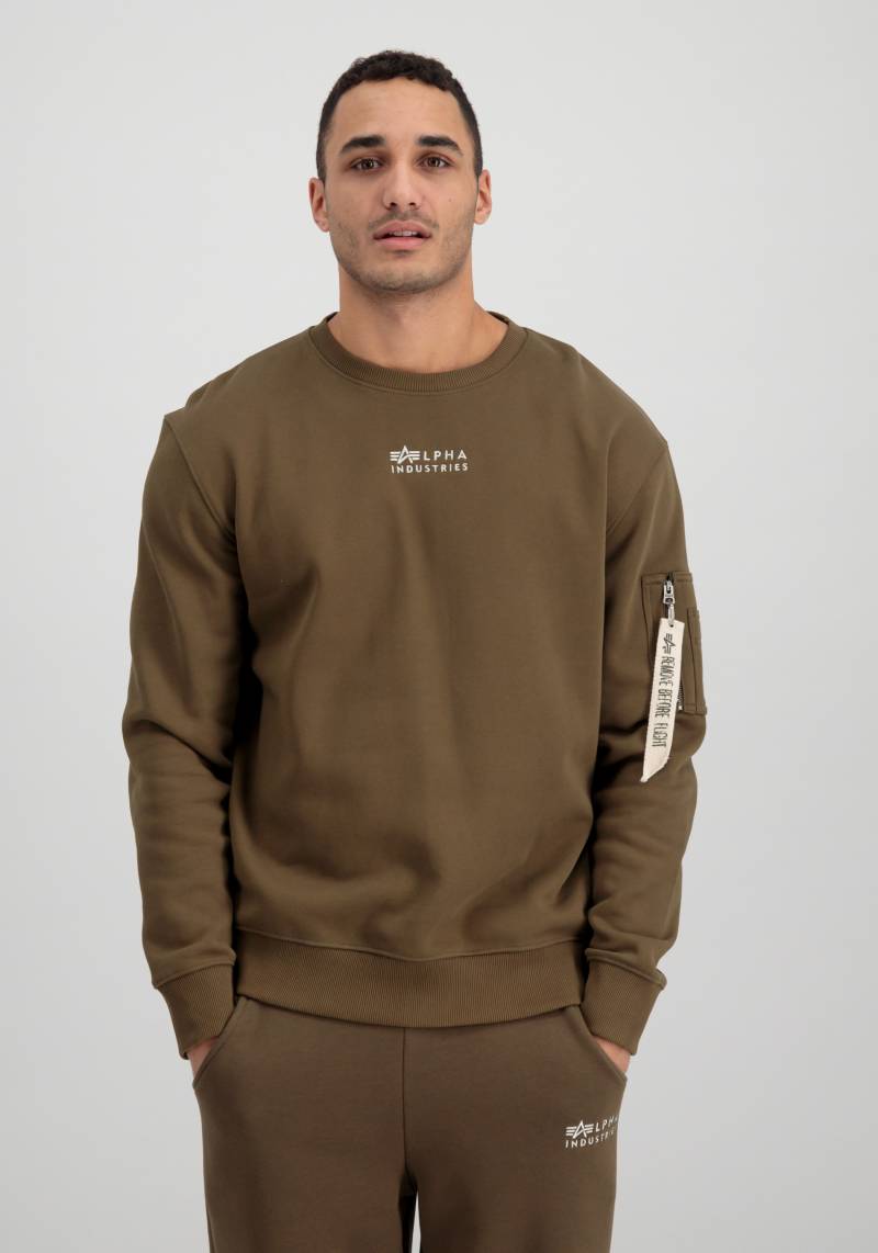 Alpha Industries Sweater »Alpha Industries Men - Sweatshirts Organics EMB Sweater« von alpha industries
