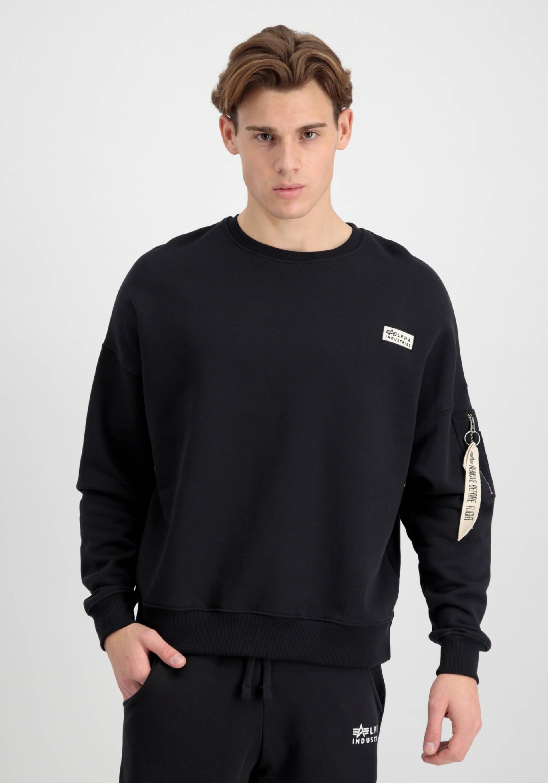 Alpha Industries Sweater »Alpha Industries Men - Sweatshirts Organics OS Sweater« von alpha industries