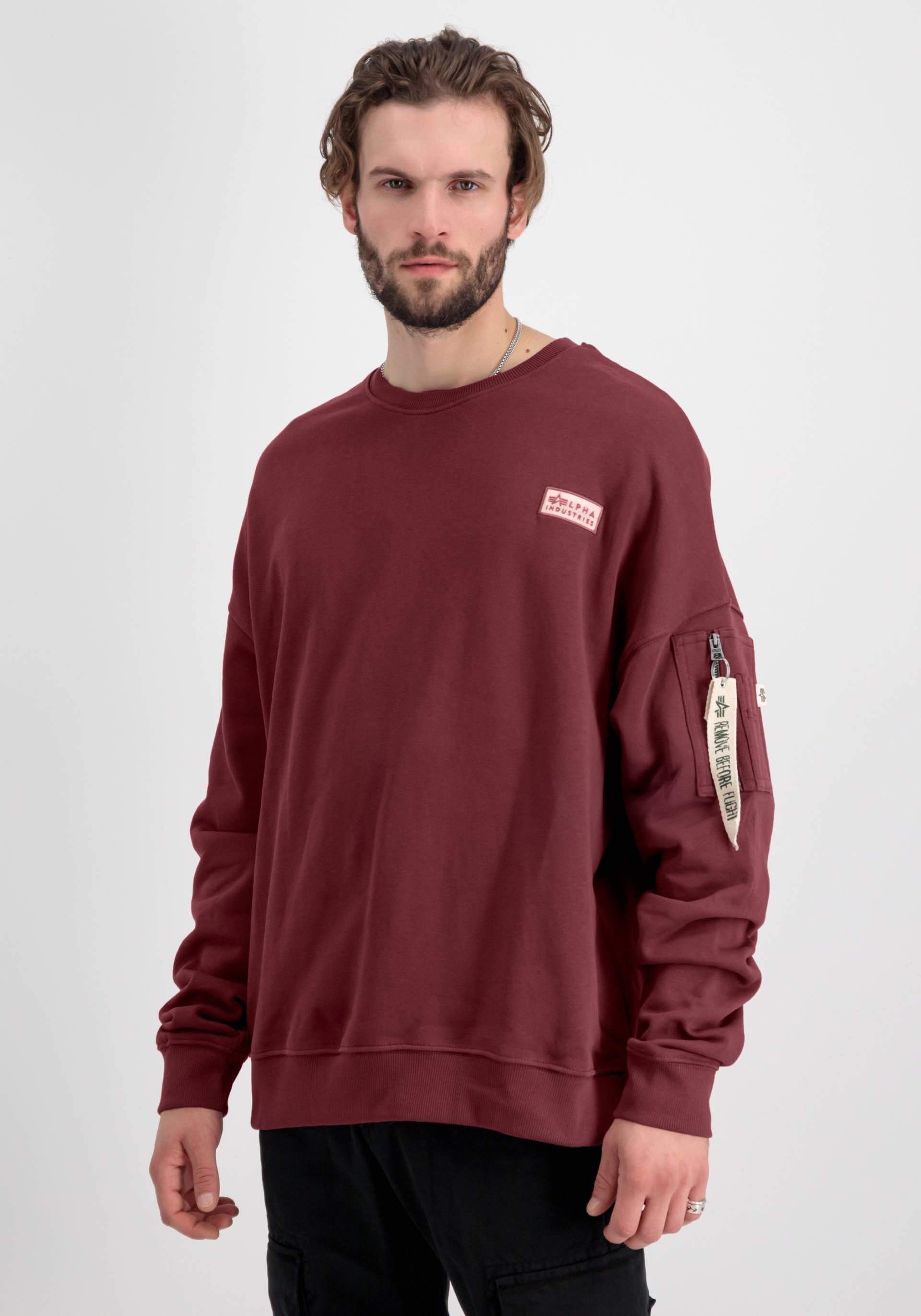 Alpha Industries Sweater »Alpha Industries Men - Sweatshirts Organics OS Sweater« Alpha Industries Sweater »Alpha Industries Men - Sweatshirts Organics OS Sweater« von alpha industries