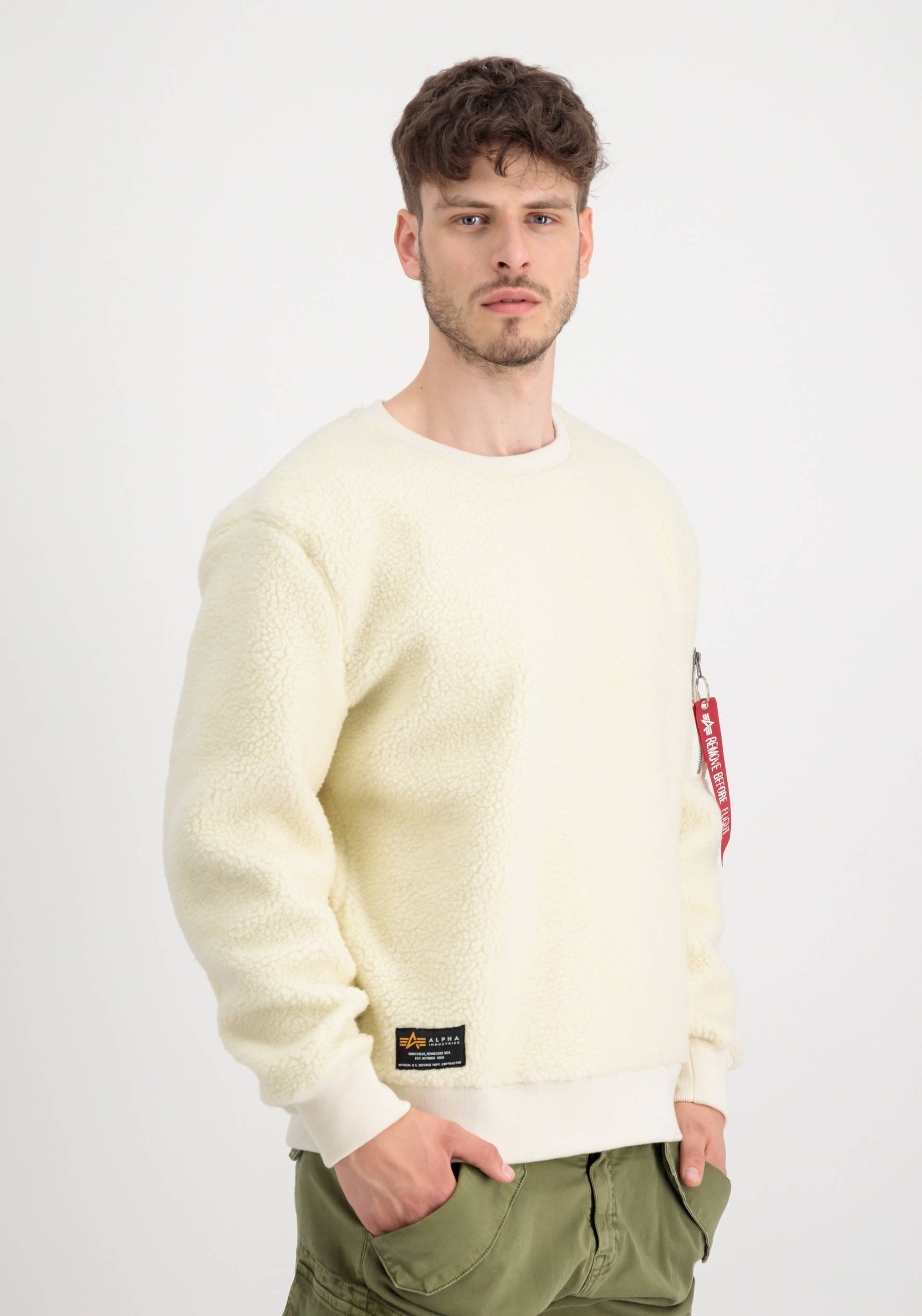 Alpha Industries Sweater »Alpha Industries Men - Sweatshirts Teddy Sweater« Alpha Industries Sweater »Alpha Industries Men - Sweatshirts Teddy Sweater« von alpha industries