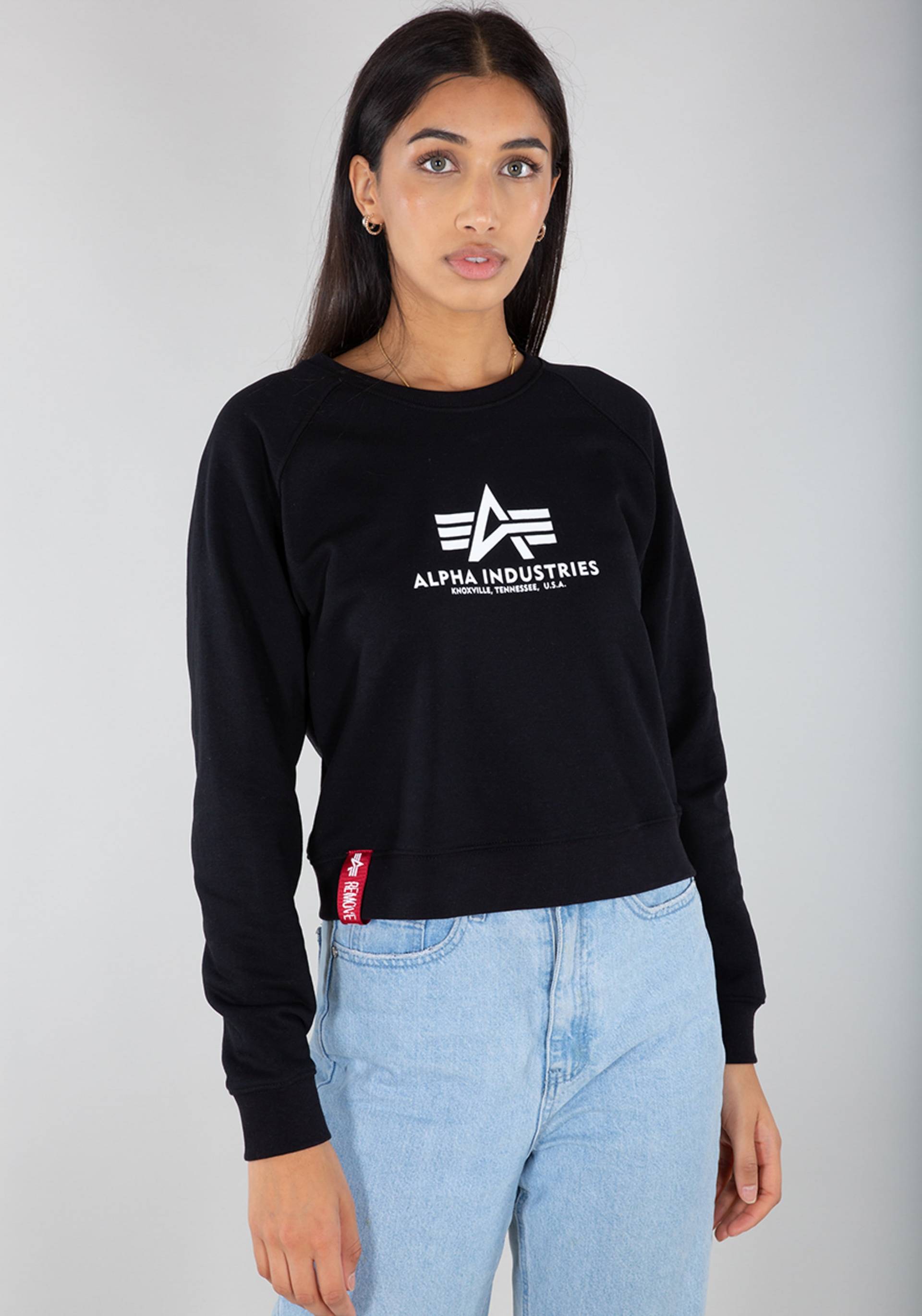 Alpha Industries Sweater »ALPHA INDUSTRIES Women - Sweatshirts Basic Boxy Sweater Wmn« von alpha industries