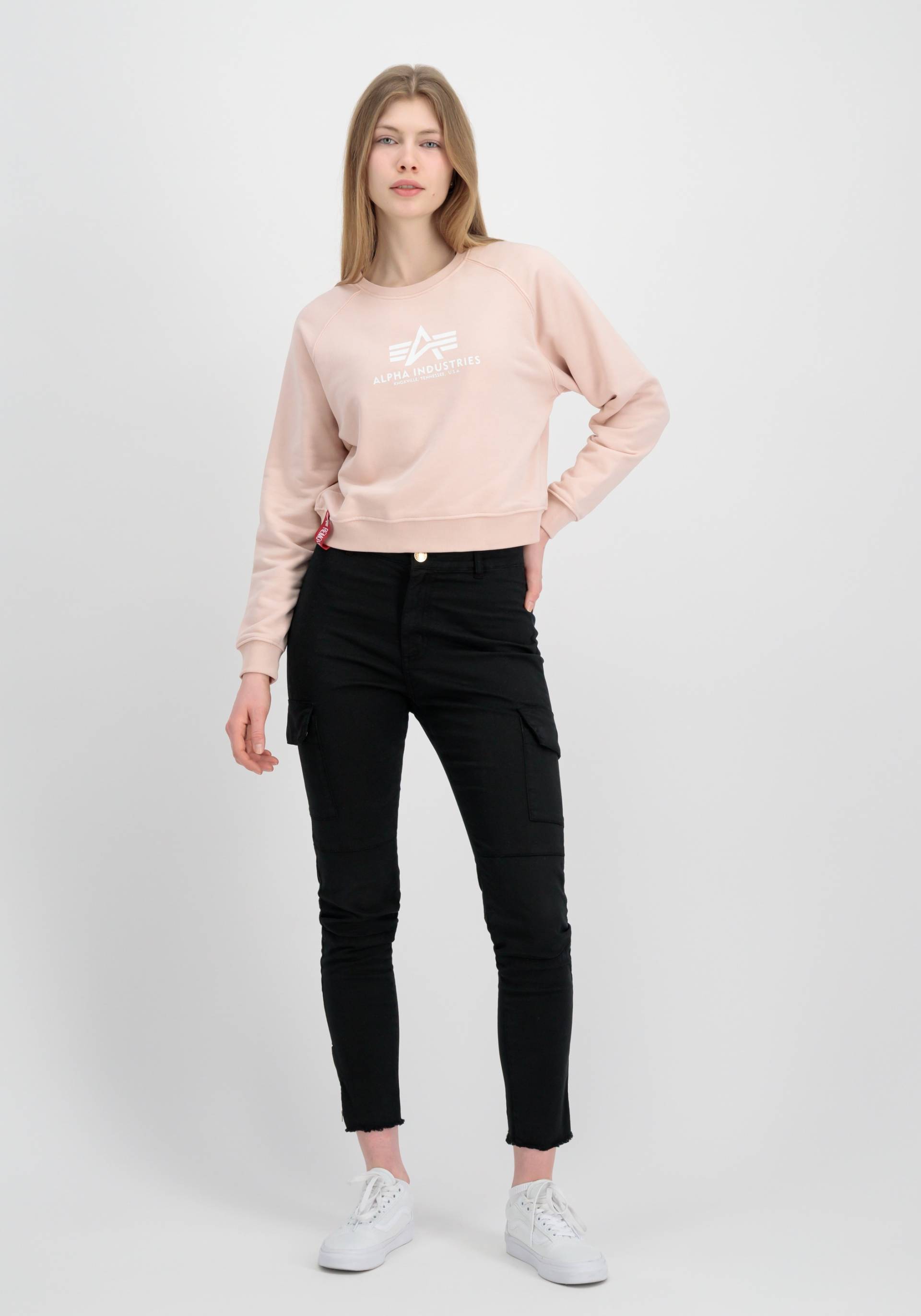 Alpha Industries Sweater »ALPHA INDUSTRIES Women - Sweatshirts Basic Boxy Sweater Wmn« von alpha industries