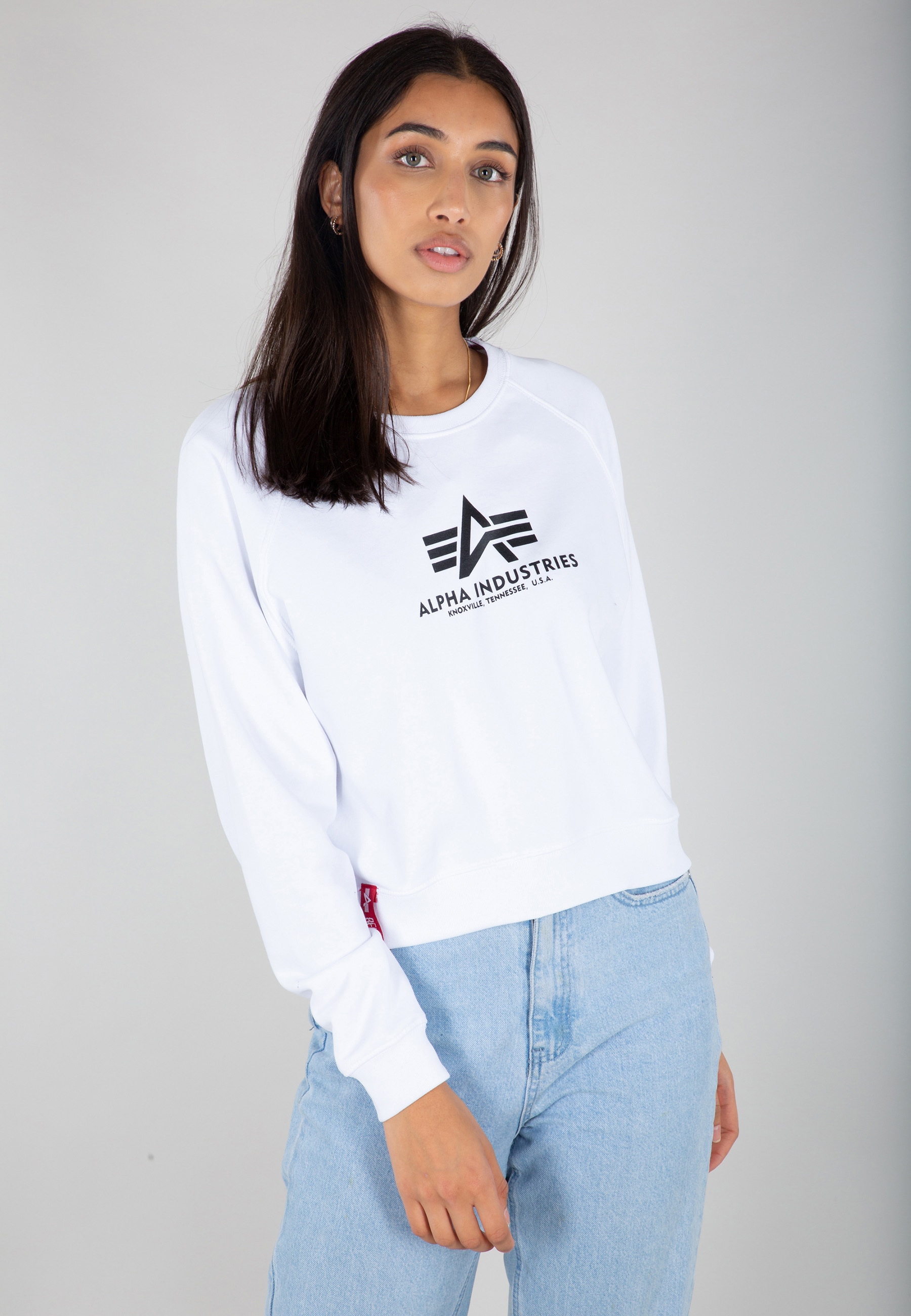 Alpha Industries Sweater »ALPHA INDUSTRIES Women - Sweatshirts Basic Boxy Sweater Wmn« von alpha industries