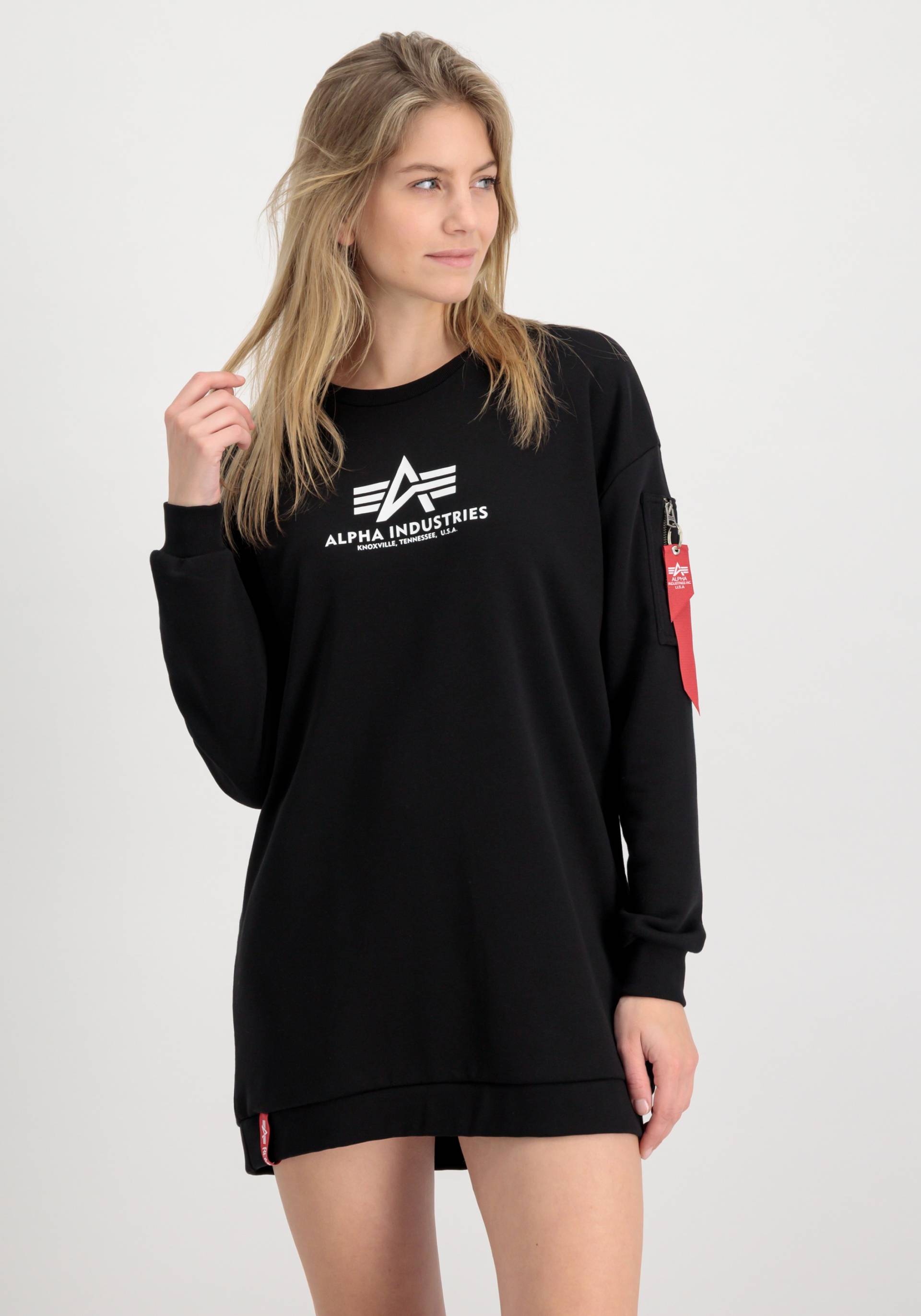 Alpha Industries Sweater »ALPHA INDUSTRIES Women - Sweatshirts Basic Long Sweater OS Wmn« von alpha industries