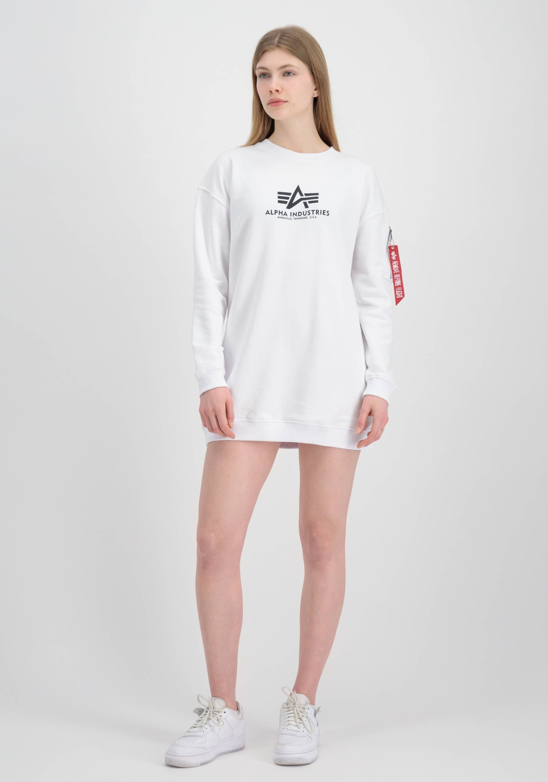 Alpha Industries Sweater »ALPHA INDUSTRIES Women - Sweatshirts Basic Long Sweater OS Wmn« von alpha industries