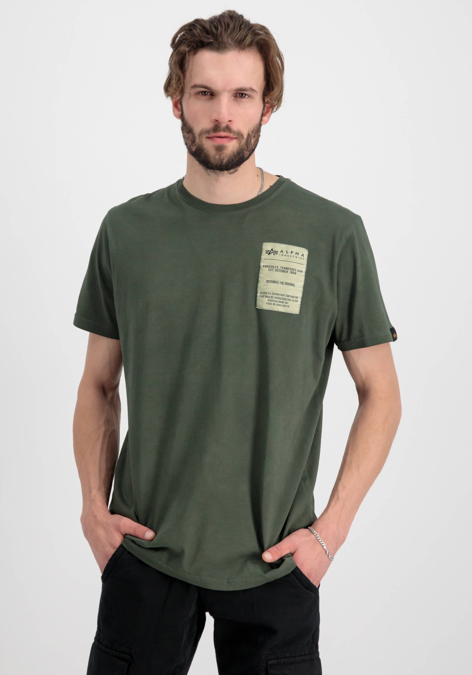 Alpha Industries T-Shirt »ALPHA INDUSTRIES Men - T-Shirts AI Label T« von alpha industries