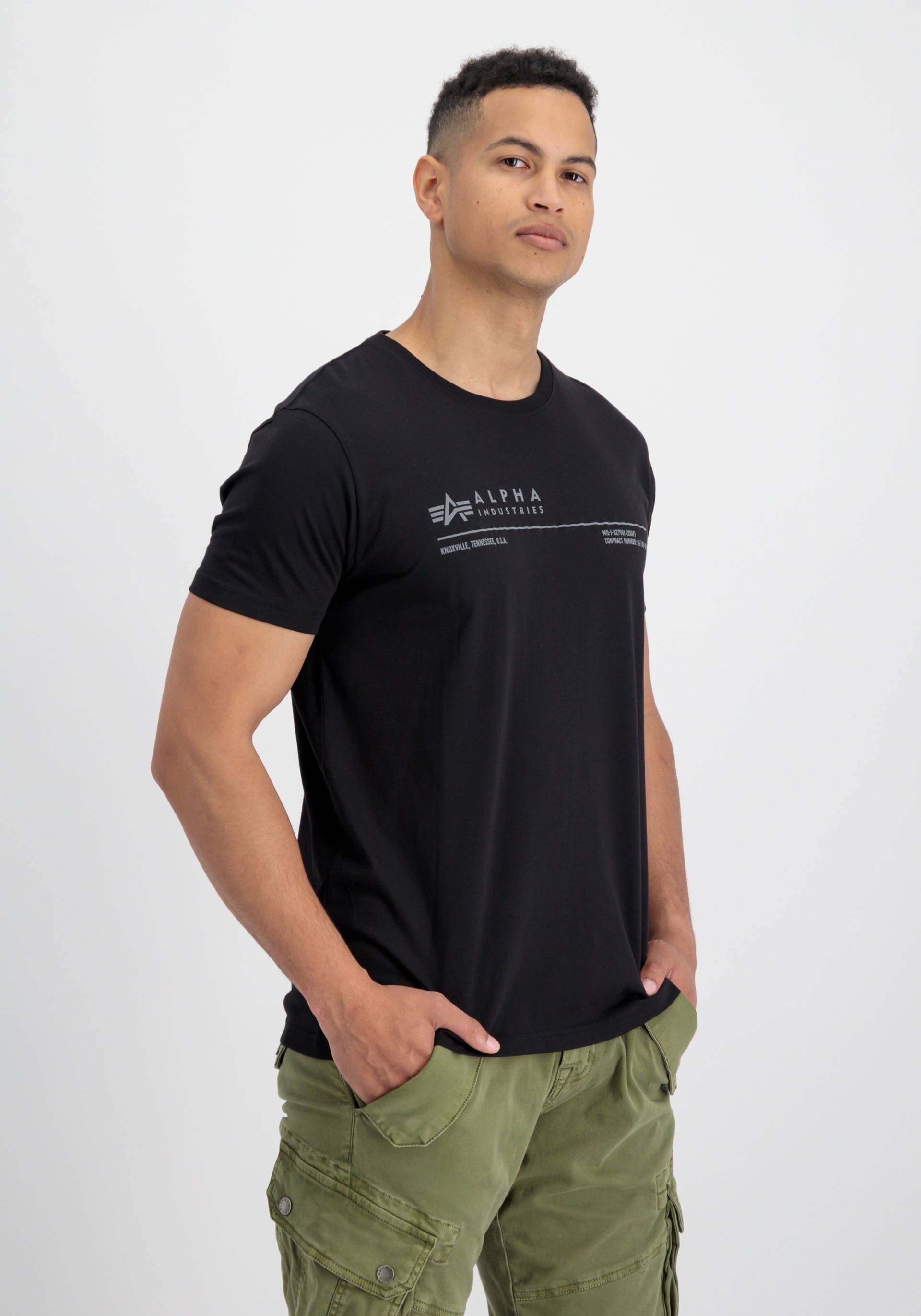 Alpha Industries T-Shirt »ALPHA INDUSTRIES Men - T-Shirts AI Reflective T« von alpha industries