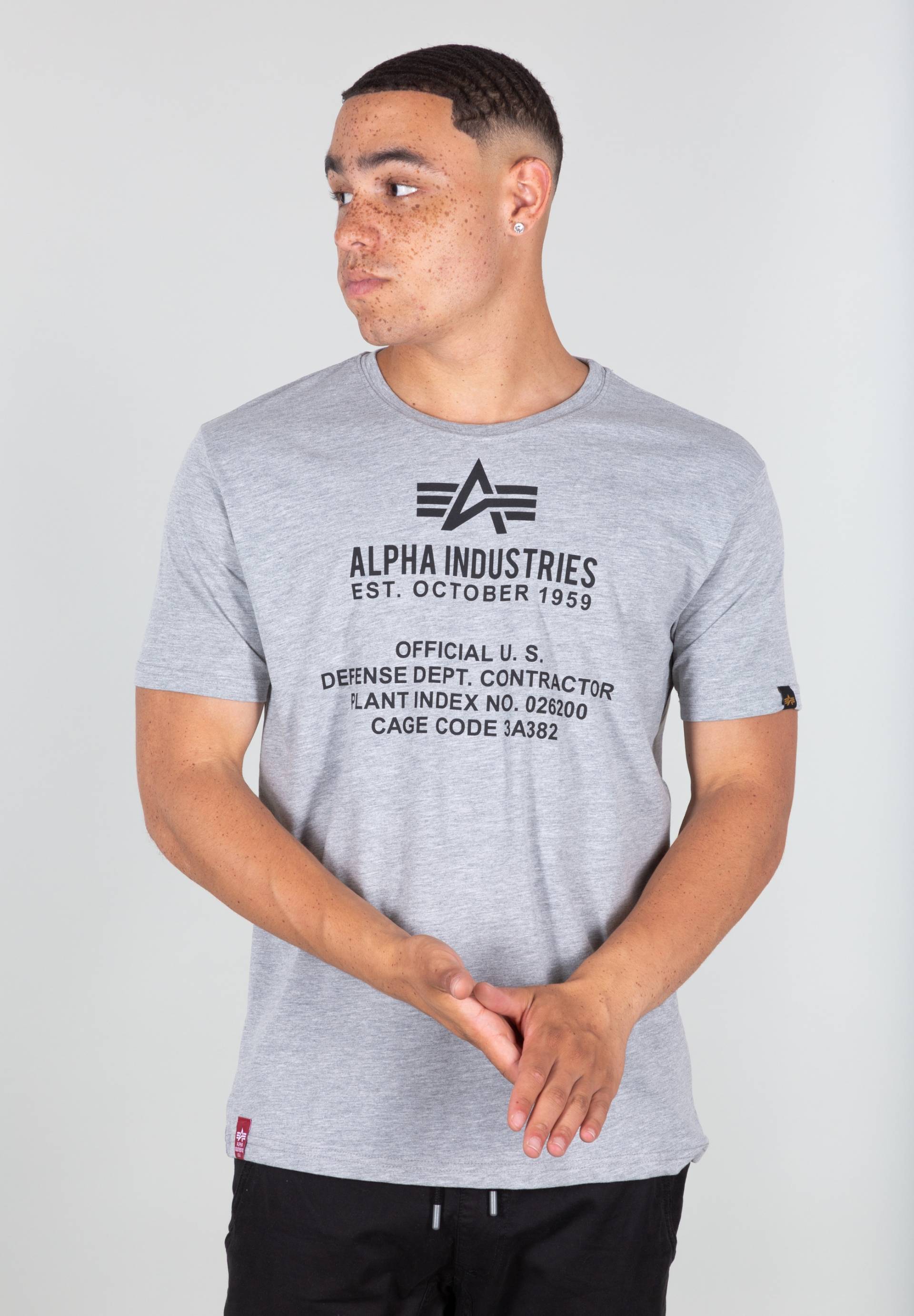 Alpha Industries T-Shirt »ALPHA INDUSTRIES Men - T-Shirts Alpha Fundamental T« von alpha industries