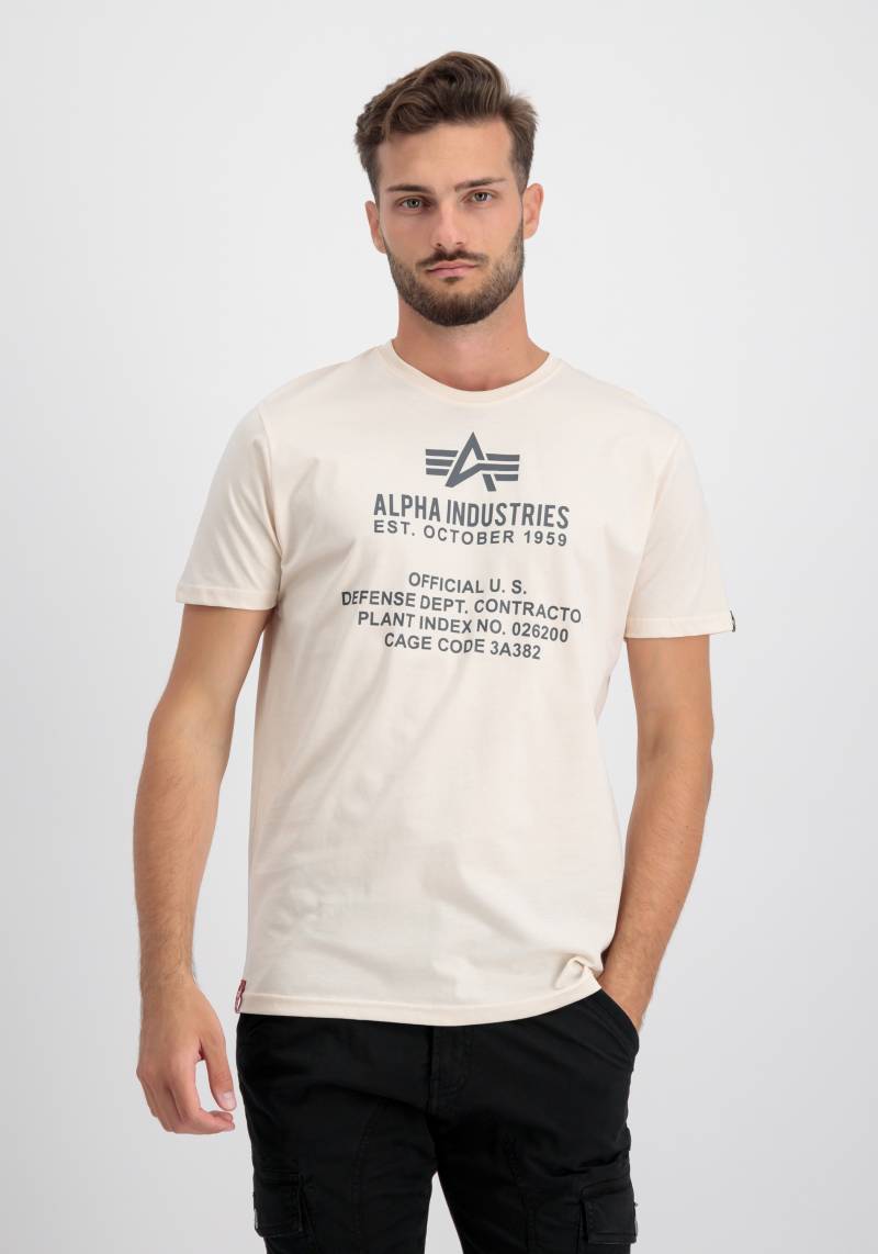 Alpha Industries T-Shirt »Alpha Industries Men - T-Shirts Alpha Fundamental T-Shirt« von alpha industries