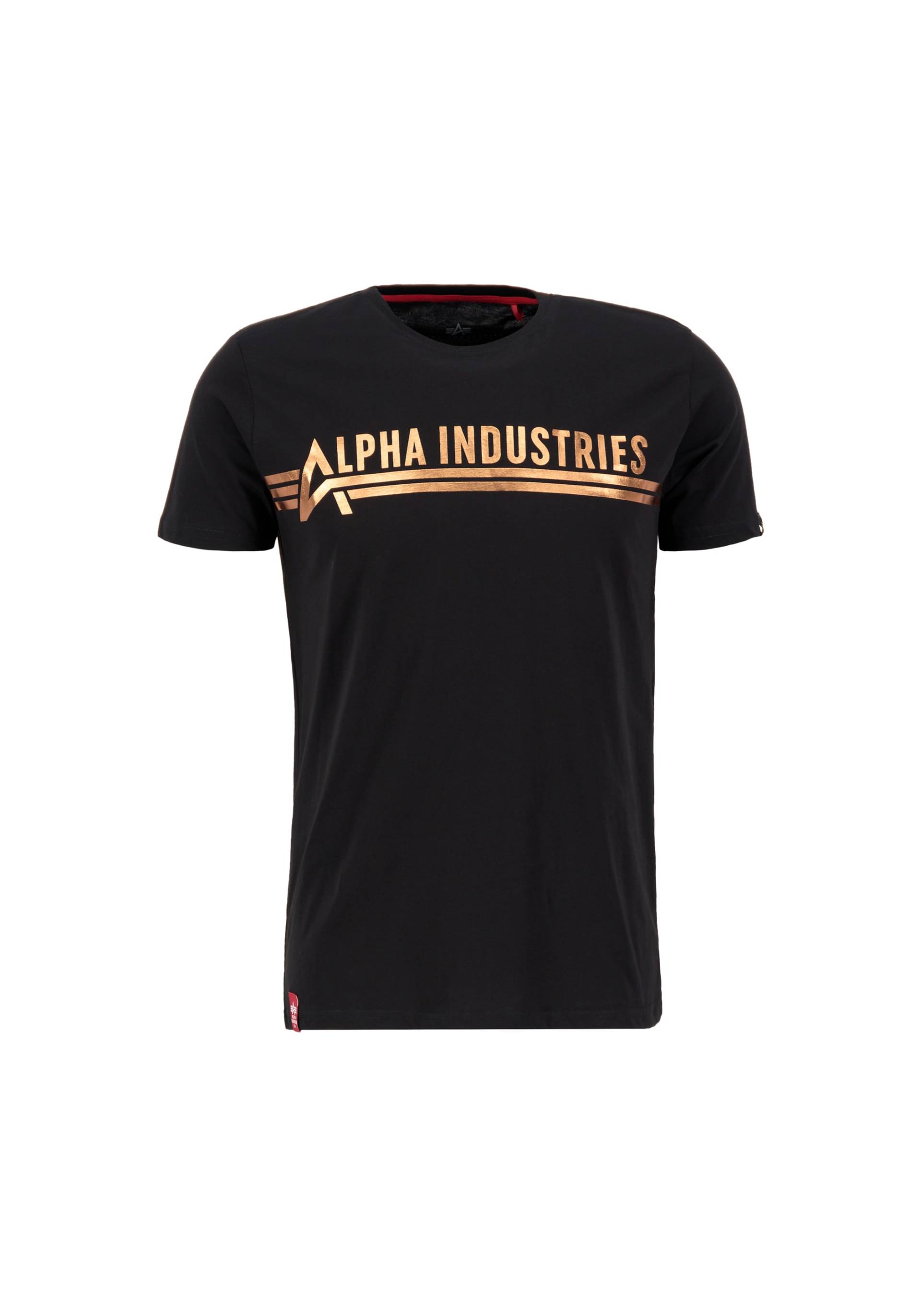 Alpha Industries T-Shirt »ALPHA INDUSTRIES Men - T-Shirts Alpha Industries T Foil Print« von alpha industries