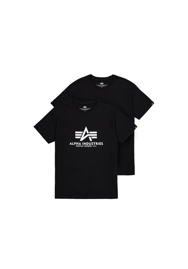 Alpha Industries T-Shirt »Alpha Industries Men - T-Shirts Basic T-Shirt 2 Pack« von alpha industries