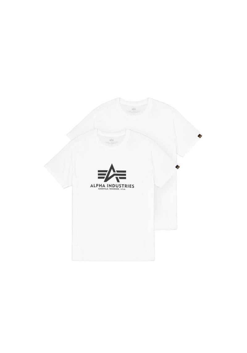 Alpha Industries T-Shirt »Alpha Industries Men - T-Shirts Basic T-Shirt 2 Pack« von alpha industries