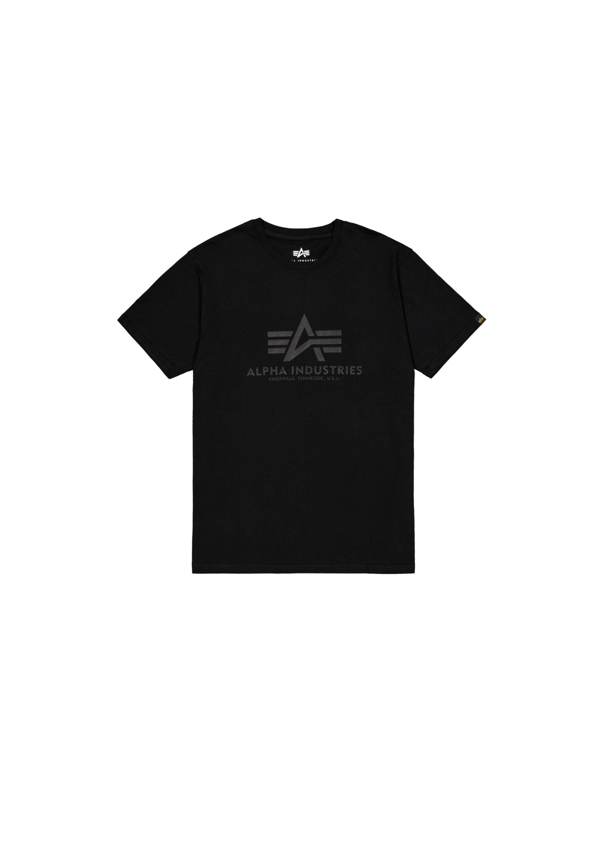 Alpha Industries T-Shirt »Alpha Industries Men - T-Shirts Basic T Carbon« von alpha industries