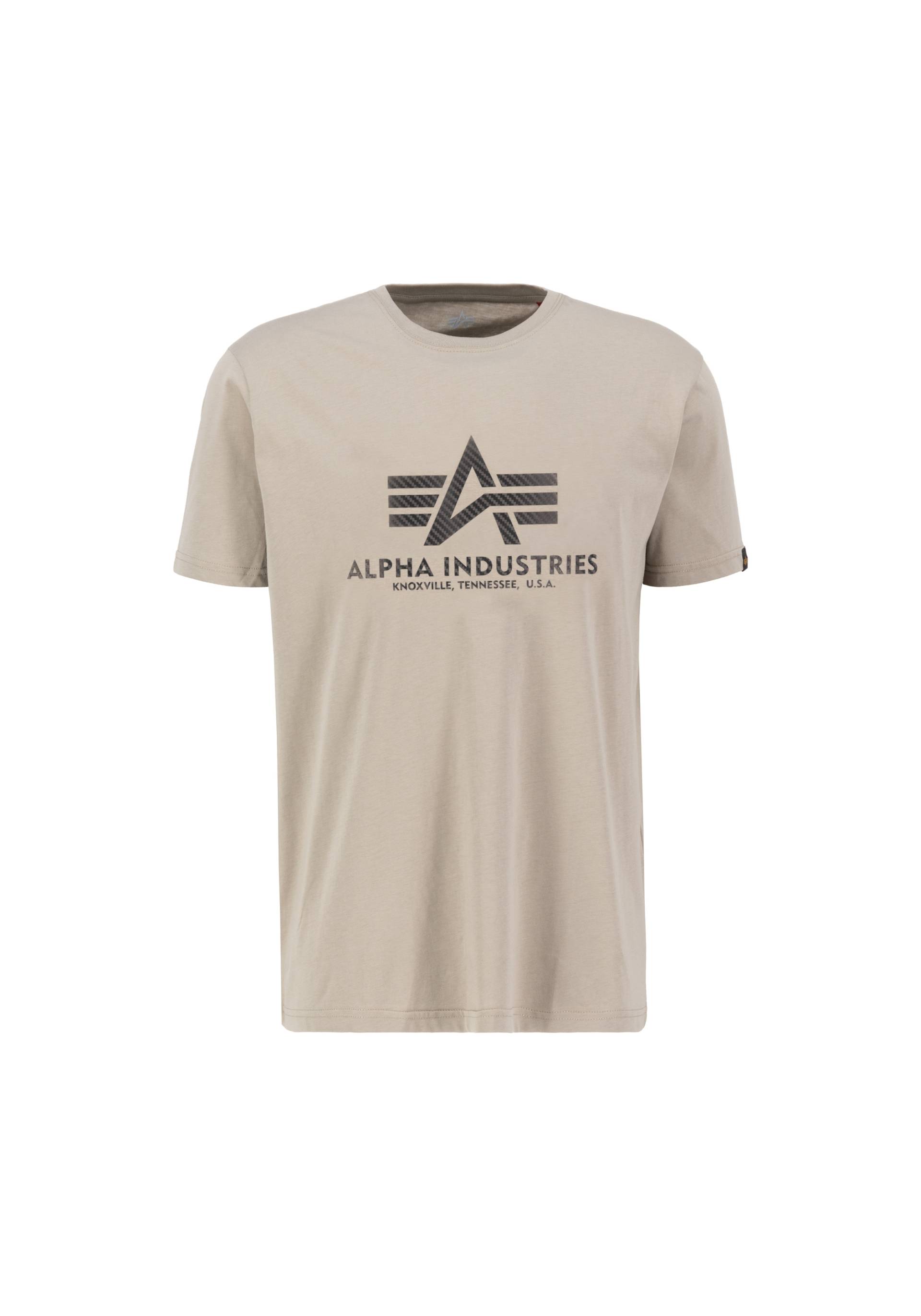 Alpha Industries T-Shirt »ALPHA INDUSTRIES Men - T-Shirts Basic T Carbon« von alpha industries