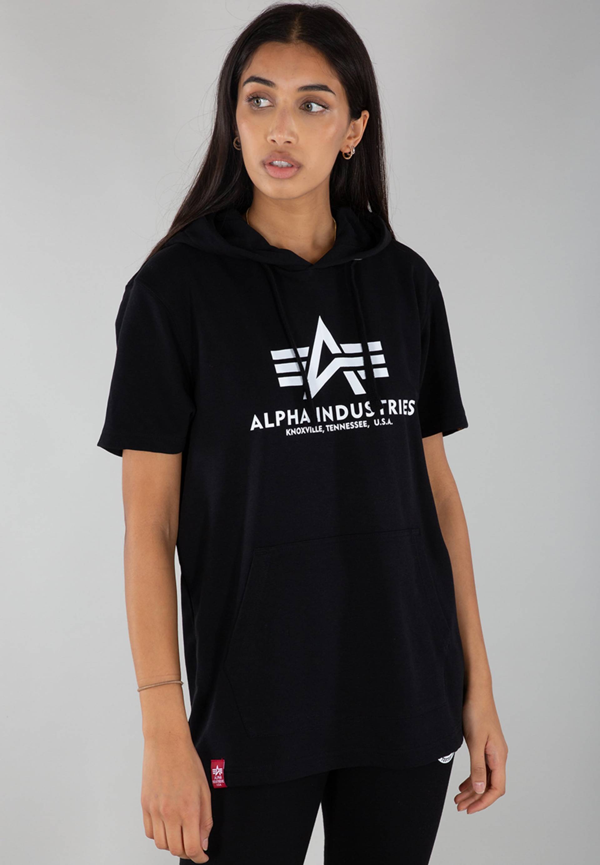 Alpha Industries T-Shirt »ALPHA INDUSTRIES Men - T-Shirts Basic T Hooded« von alpha industries