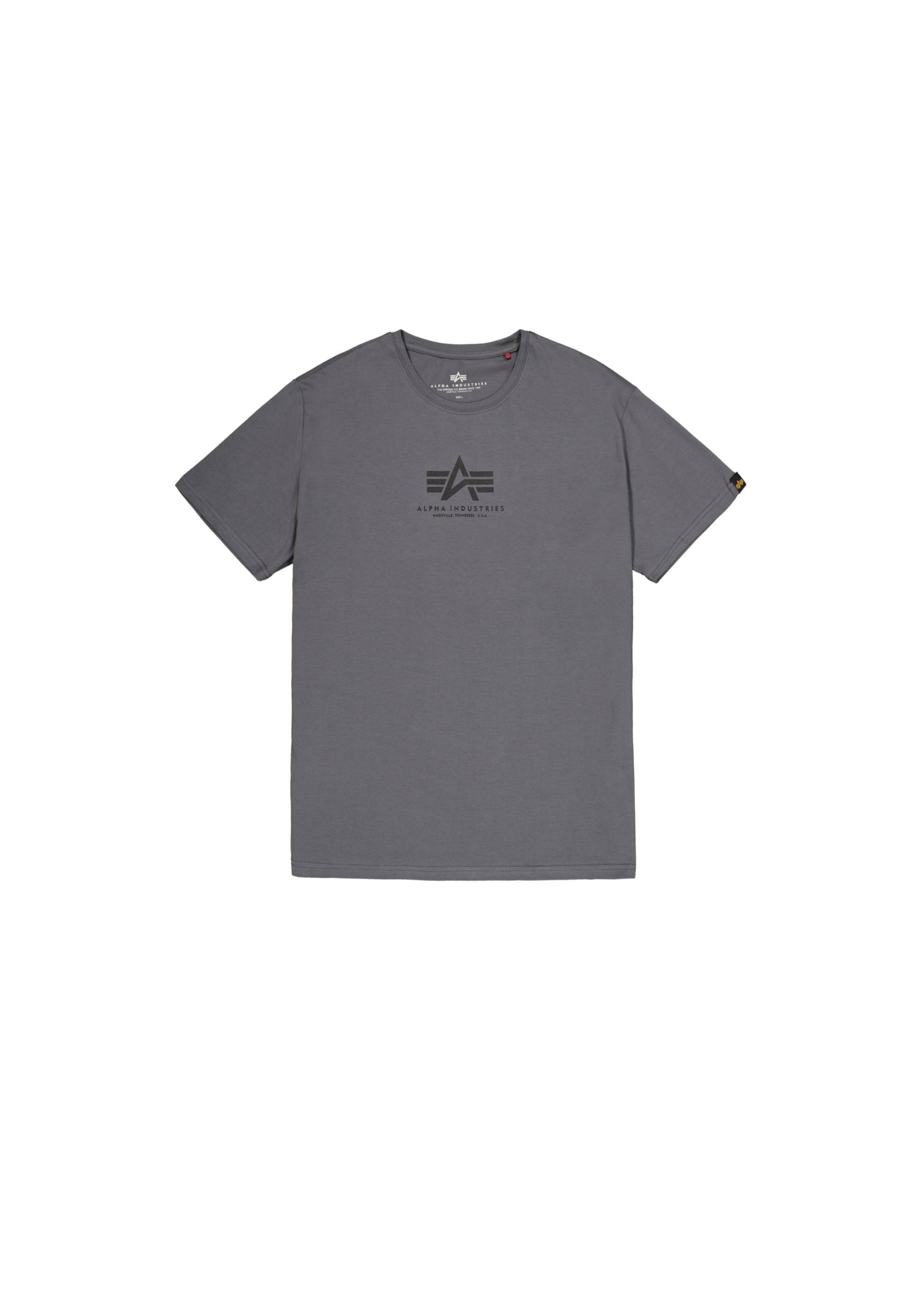Alpha Industries T-Shirt »Alpha Industries Men - T-Shirts Basic T Mid Logo« von alpha industries