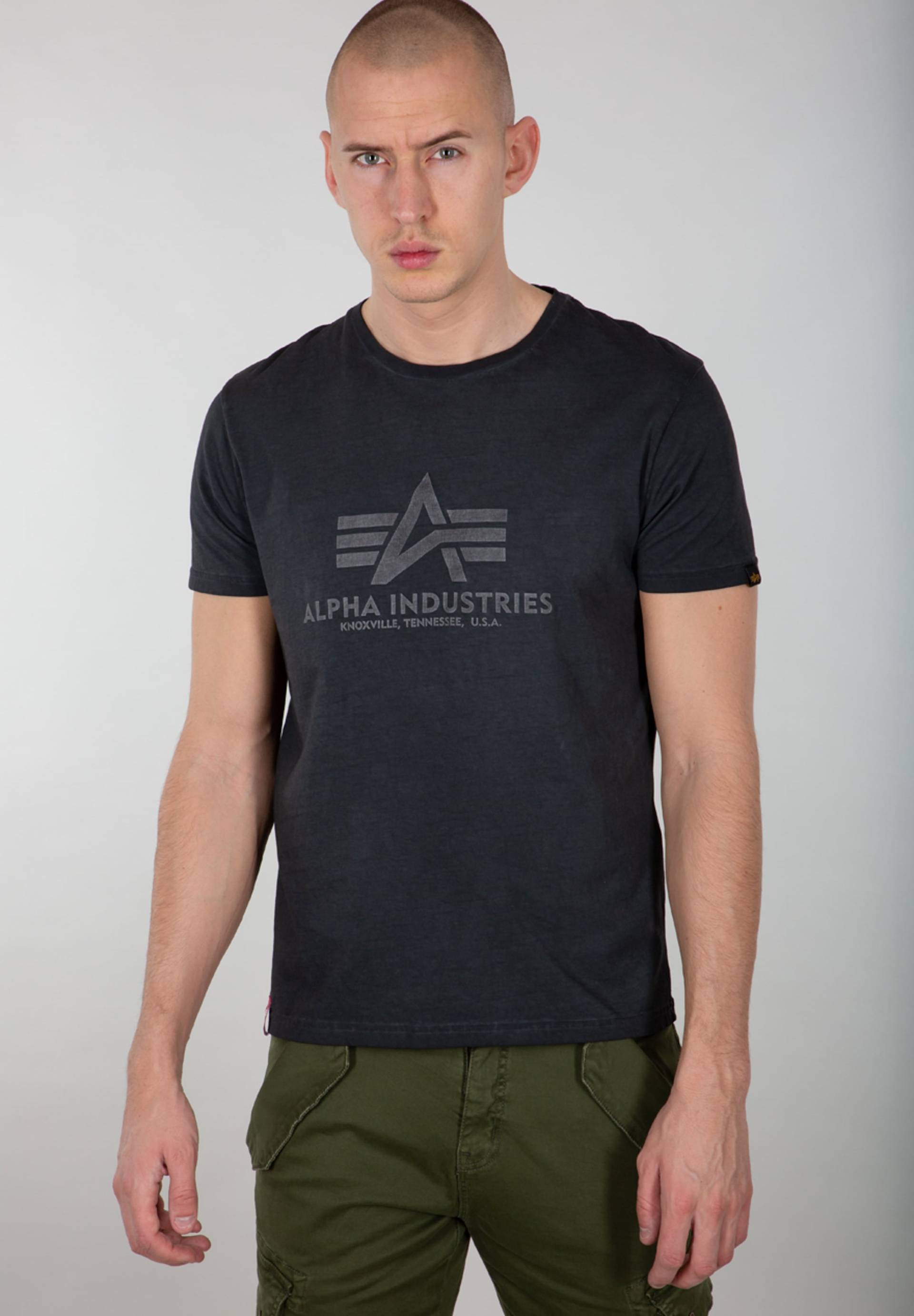 Alpha Industries T-Shirt »ALPHA INDUSTRIES Men - T-Shirts Basic T Oildye« von alpha industries