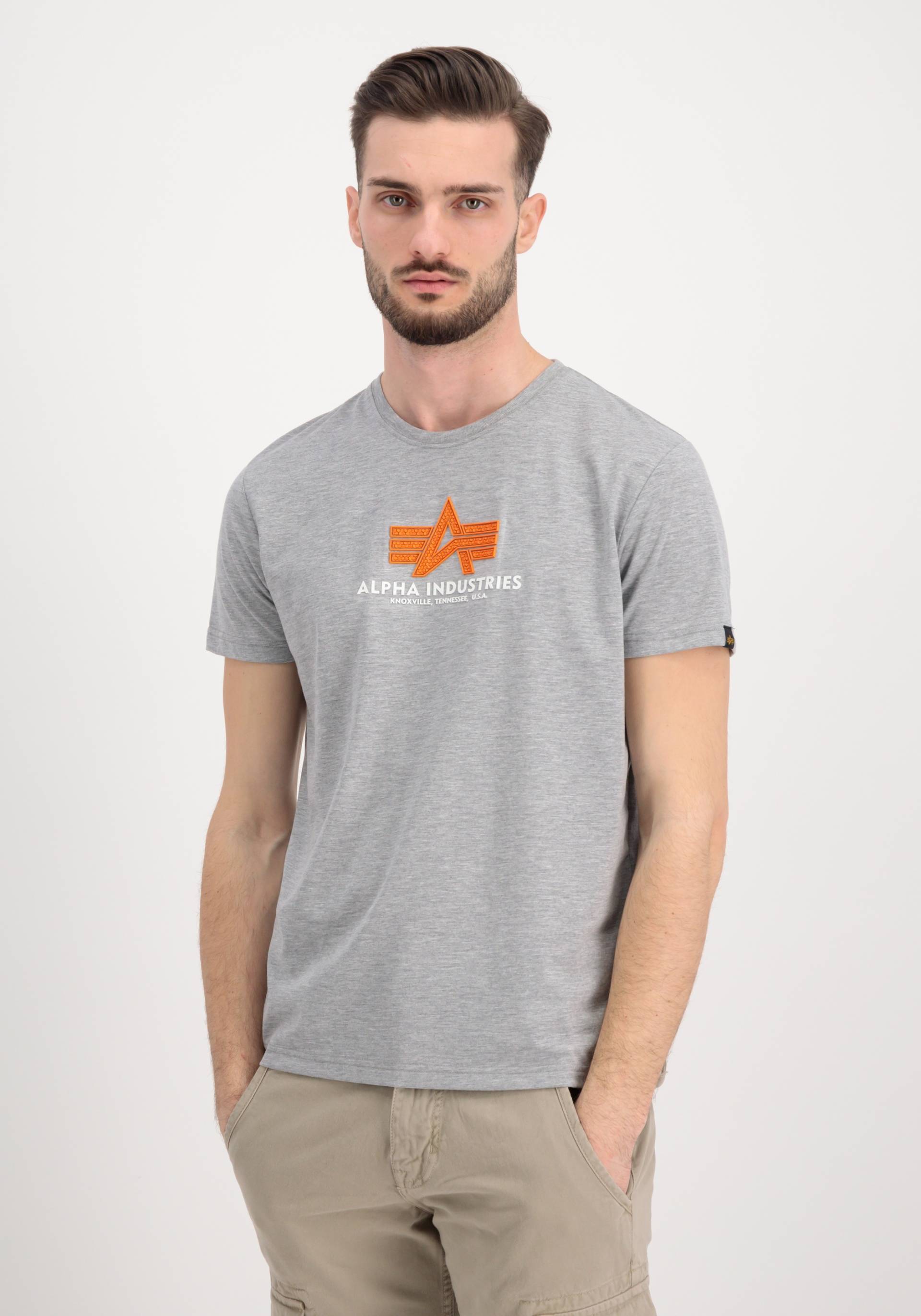 Alpha Industries T-Shirt »ALPHA INDUSTRIES Men - T-Shirts Basic T Rubber« von alpha industries