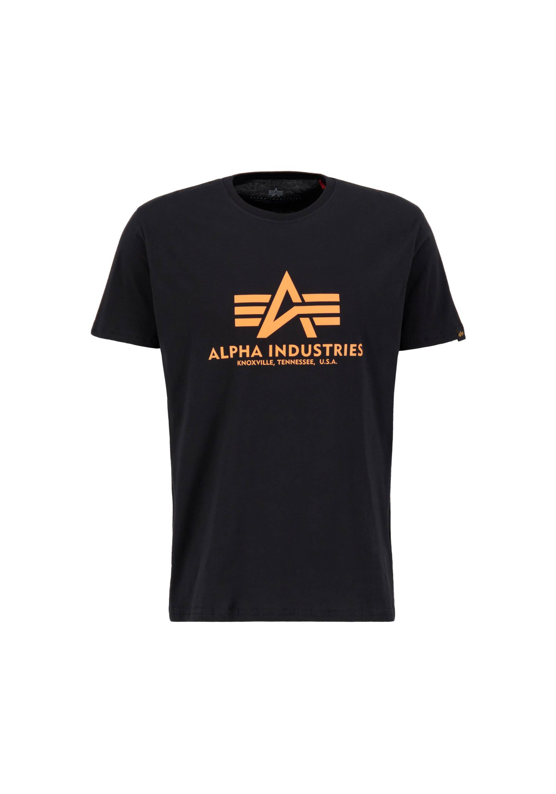 Alpha Industries T-Shirt »ALPHA INDUSTRIES Men - T-Shirts Basic T-Shirt Reflective Print« von alpha industries