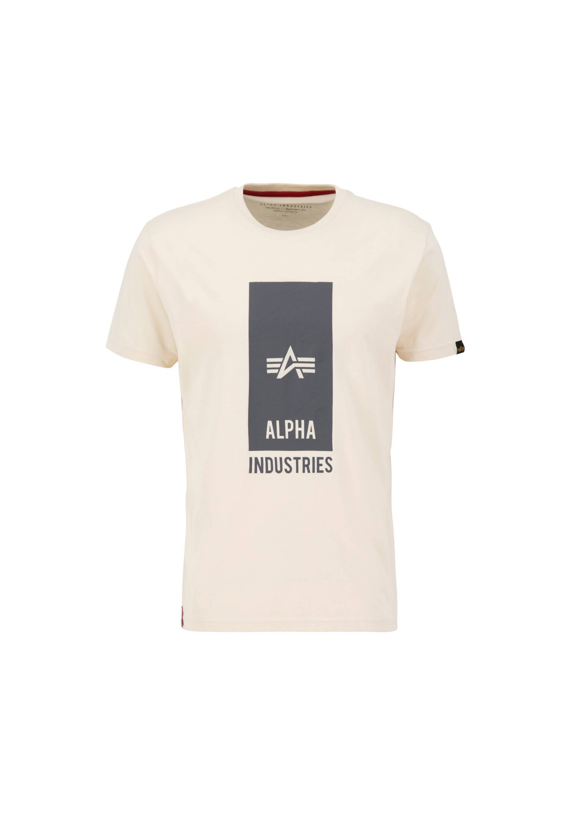 Alpha Industries T-Shirt »ALPHA INDUSTRIES Men - T-Shirts Block Logo T« von alpha industries