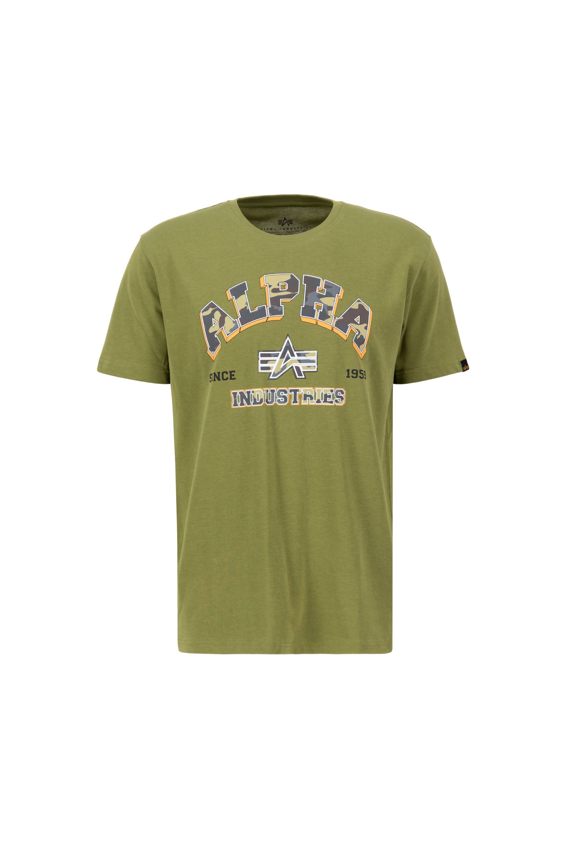 Alpha Industries T-Shirt »ALPHA INDUSTRIES Men - T-Shirts College Camo T« von alpha industries