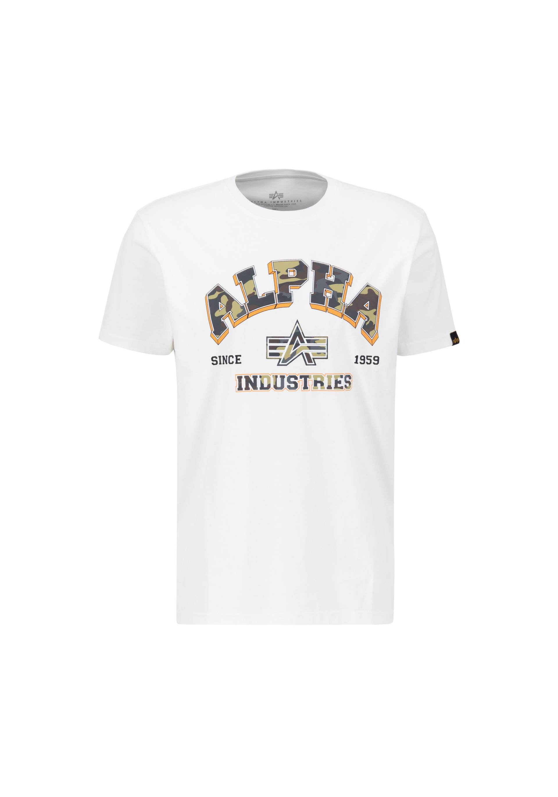 Alpha Industries T-Shirt »ALPHA INDUSTRIES Men - T-Shirts College Camo T« von alpha industries