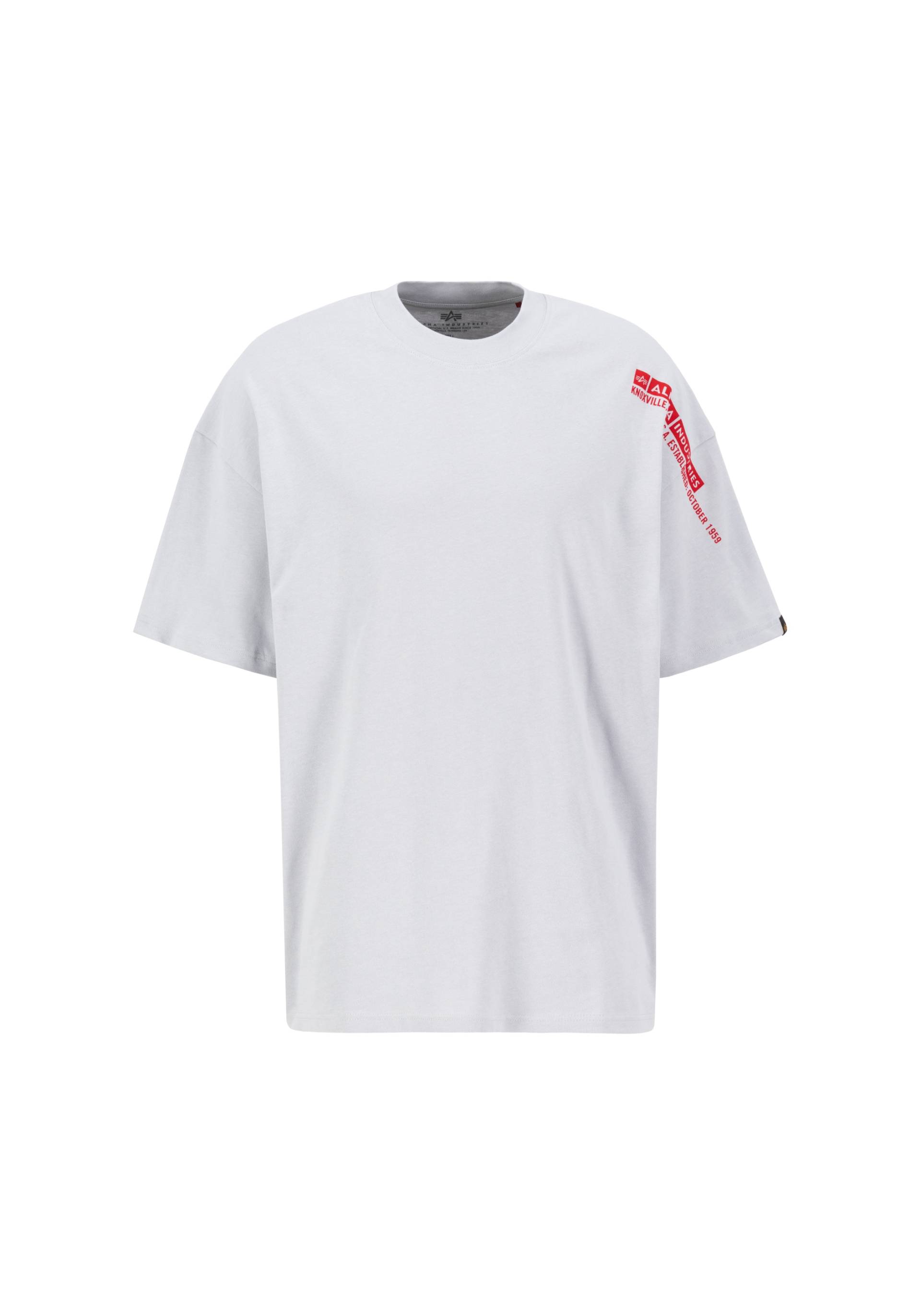 Alpha Industries T-Shirt »ALPHA INDUSTRIES Men - T-Shirts Flock Logo T« von alpha industries