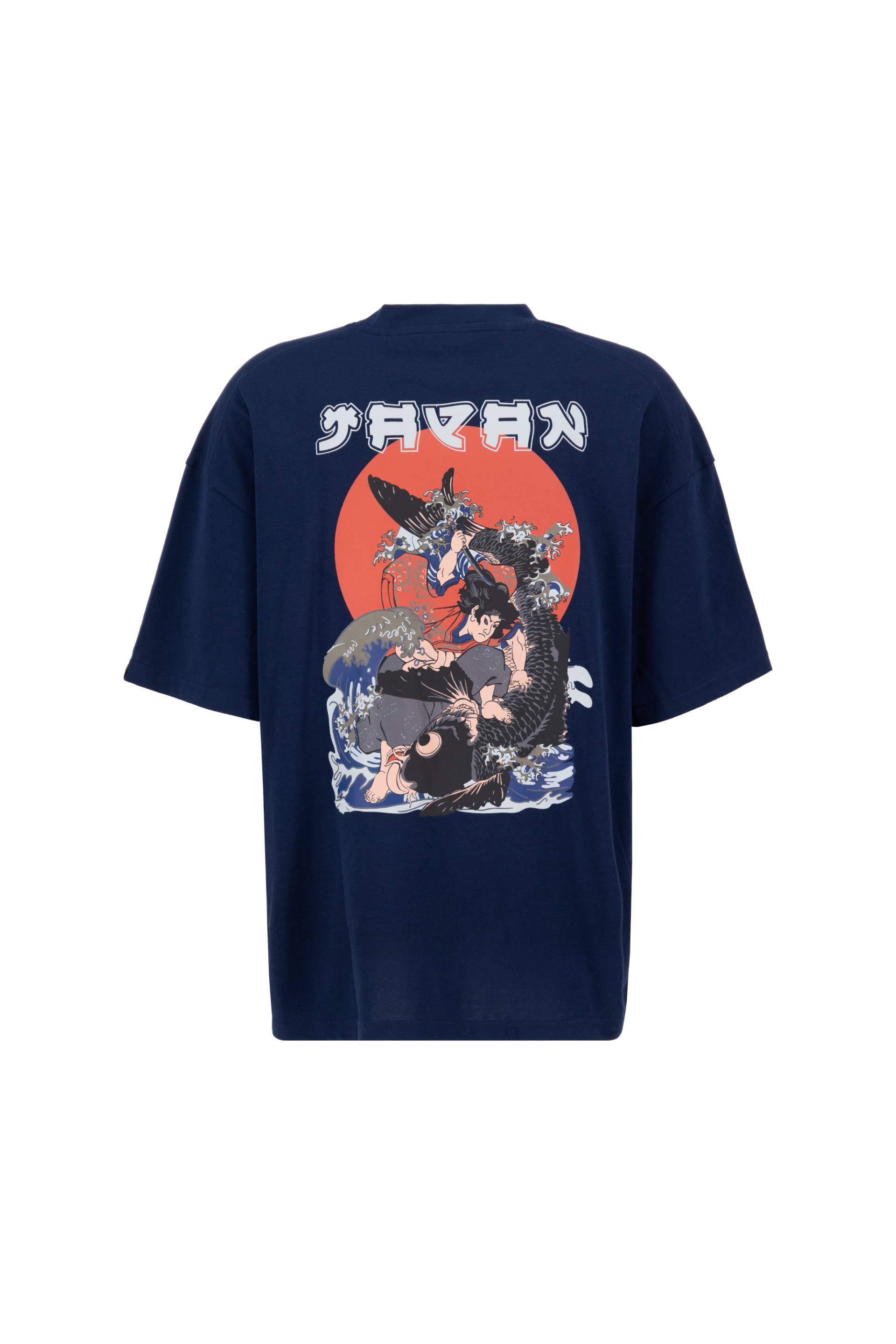 Alpha Industries T-Shirt »ALPHA INDUSTRIES Men - T-Shirts Japan Wave Warrior T« von alpha industries