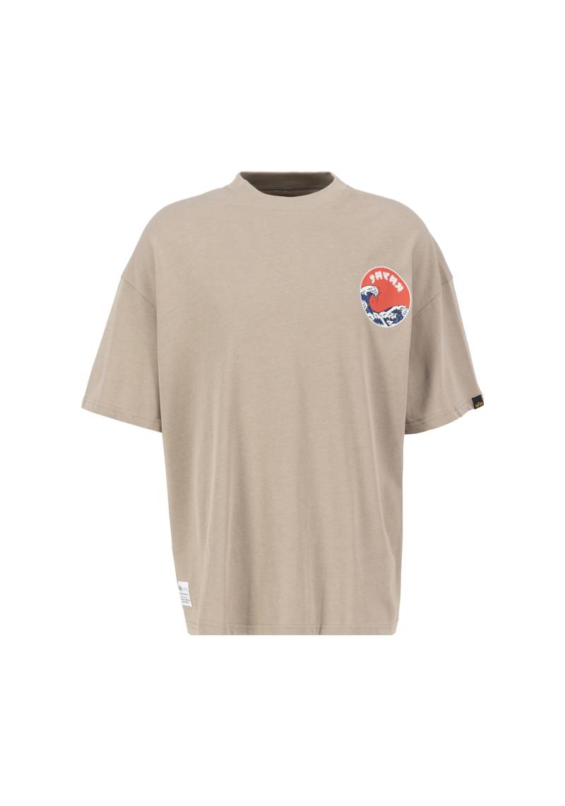 Alpha Industries T-Shirt »Alpha Industries Men - T-Shirts Japan Wave Warrior T« von alpha industries
