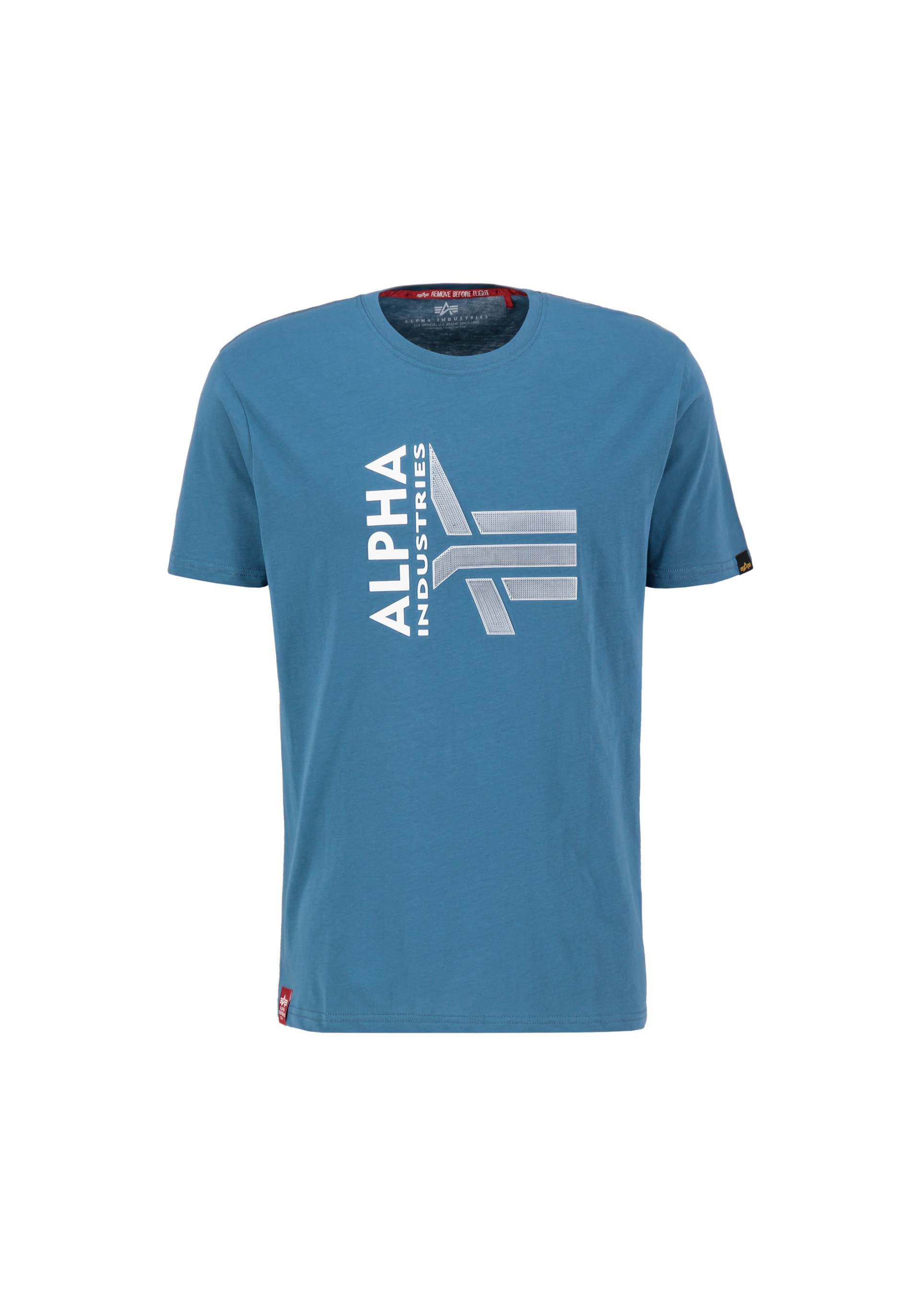 Alpha Industries T-Shirt »ALPHA INDUSTRIES Men - T-Shirts Logo Rubber T« von alpha industries