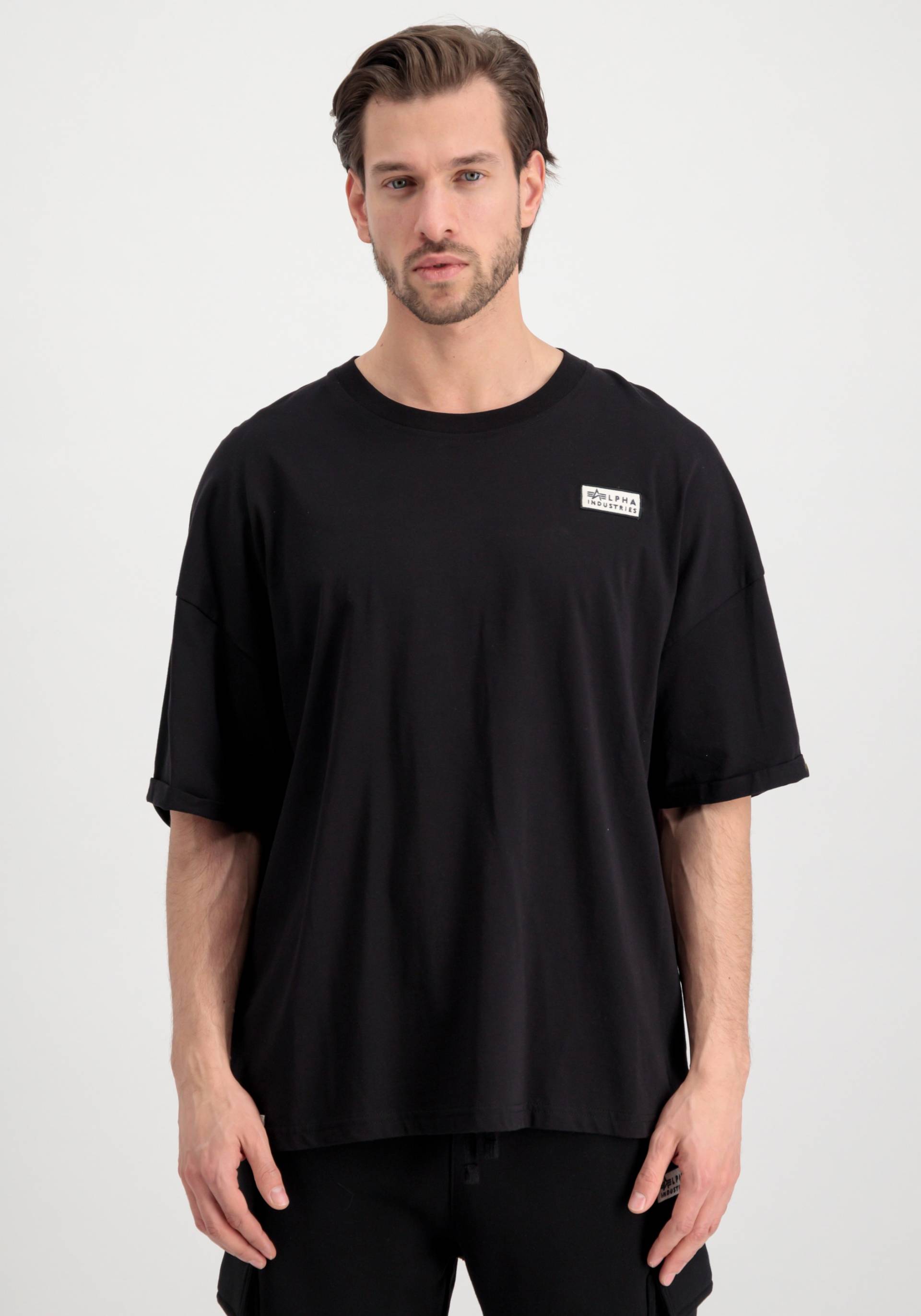 Alpha Industries T-Shirt »ALPHA INDUSTRIES Men - T-Shirts Organics OS Roll-Up T« von alpha industries