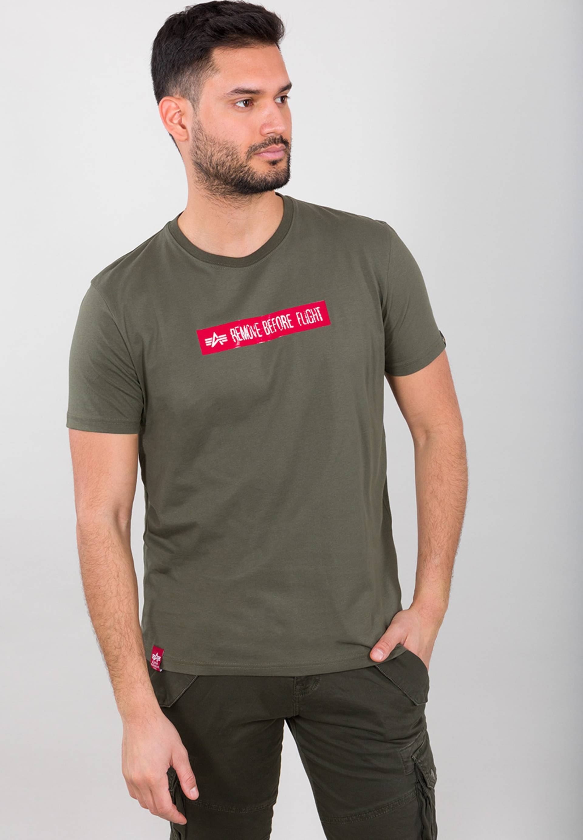 Alpha Industries T-Shirt »ALPHA INDUSTRIES Men - T-Shirts RBF Latex Print T« von alpha industries