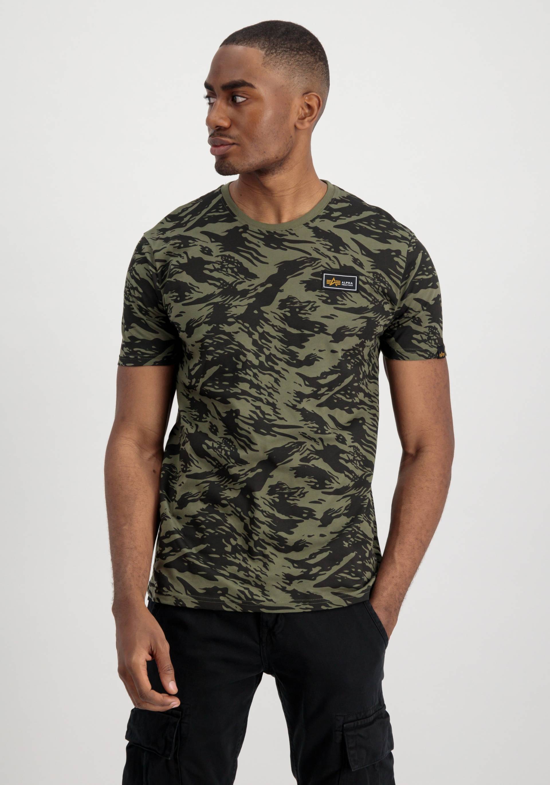 Alpha Industries T-Shirt »ALPHA INDUSTRIES Men - T-Shirts Tactical Camo T« von alpha industries