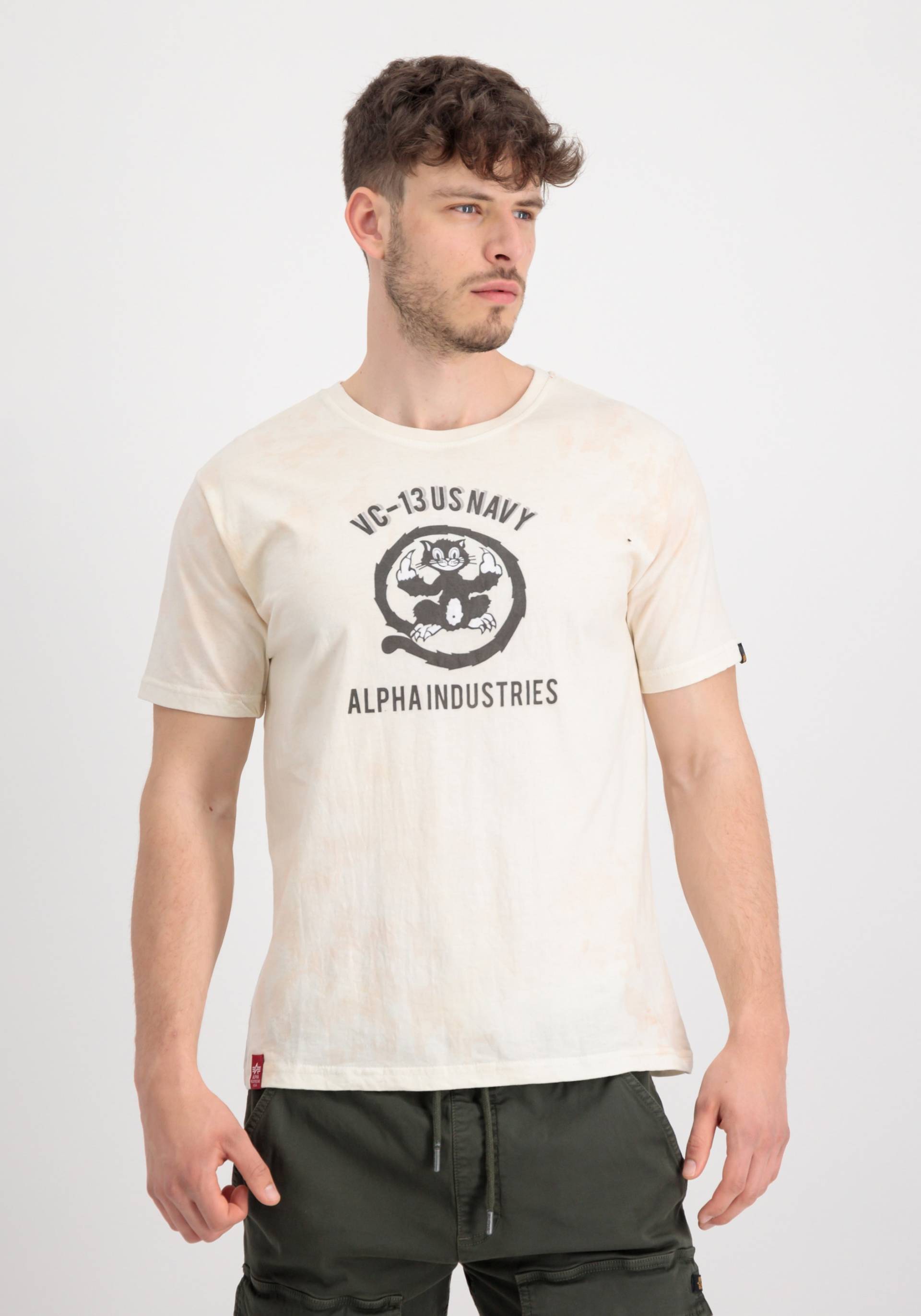 Alpha Industries T-Shirt »ALPHA INDUSTRIES Men - T-Shirts USN Cat T« von alpha industries