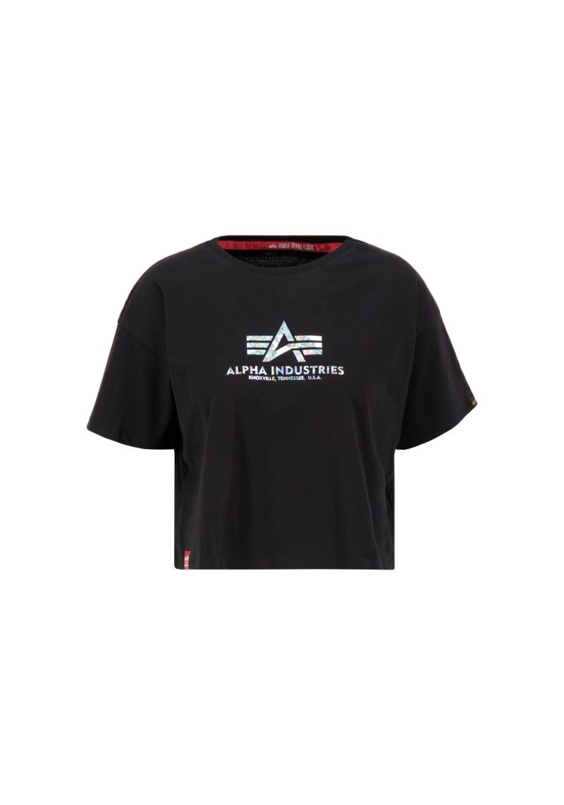 Alpha Industries T-Shirt »Alpha Industries Women - T-Shirts Basic T COS Holo Print Wmn« von alpha industries