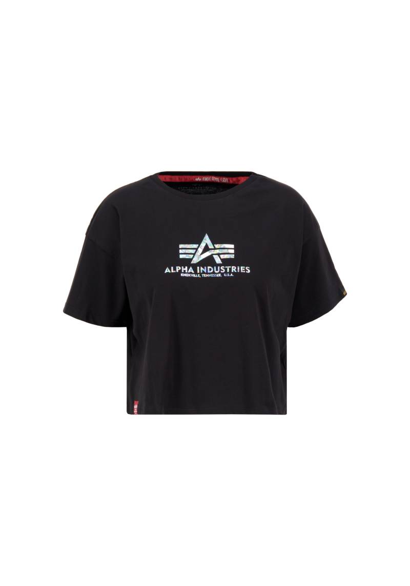 Alpha Industries T-Shirt »ALPHA INDUSTRIES Women - T-Shirts Basic T COS Hol. Print Wmn« von alpha industries