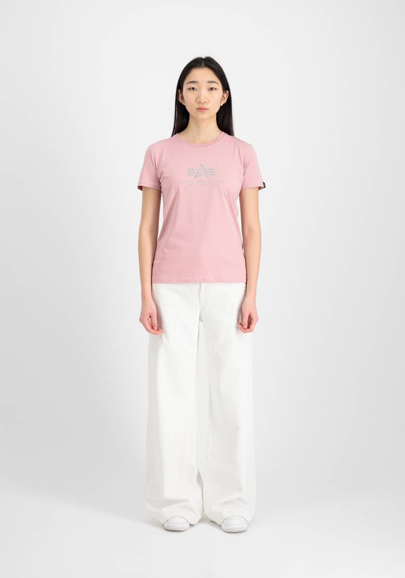 Alpha Industries T-Shirt »Alpha Industries Women - T-Shirts New Basic T Glitter Women« von alpha industries