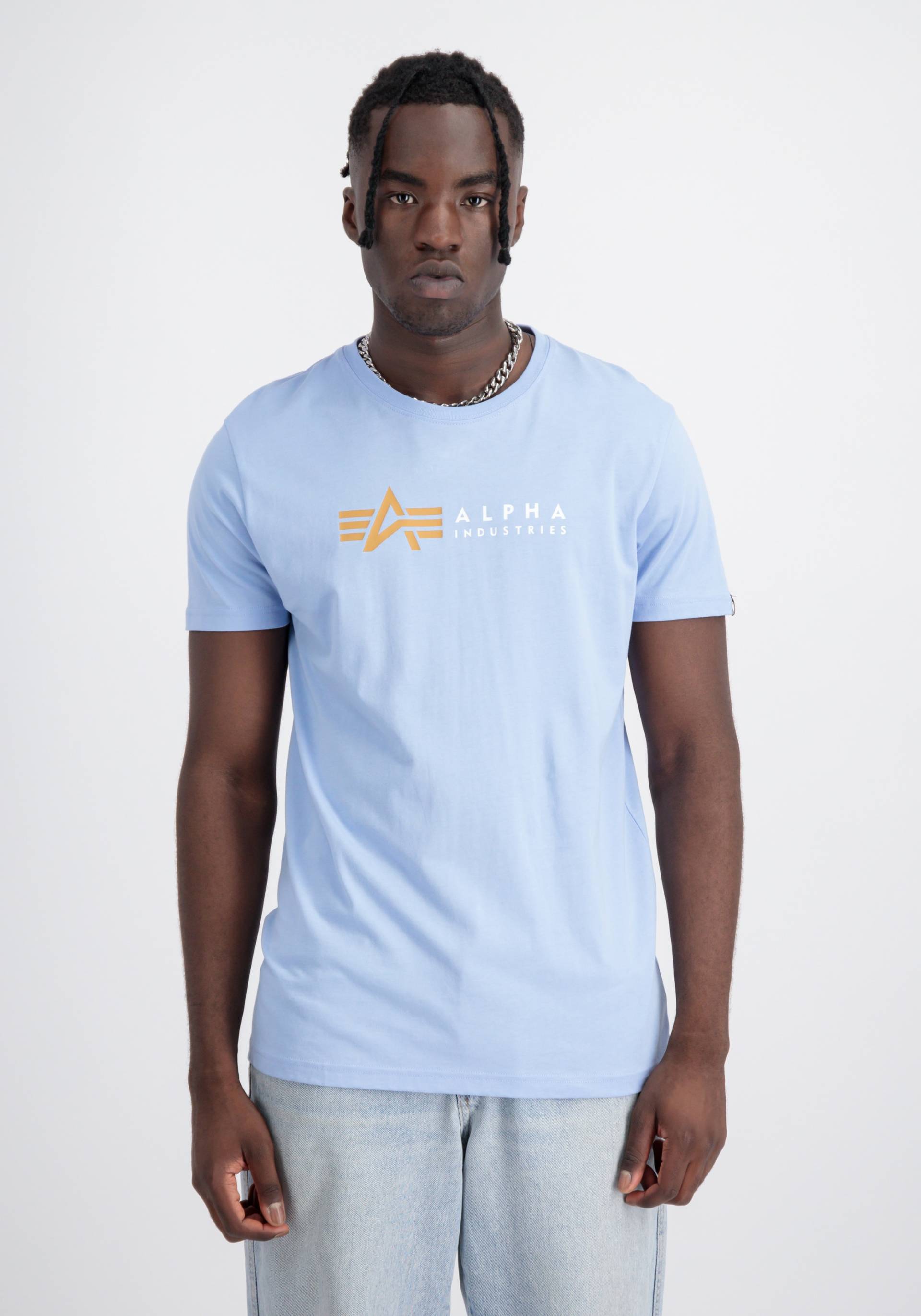 Alpha Industries T-Shirt »ALPHA INDUSTRIES Men - T-Shirts Alpha Label T« von alpha industries