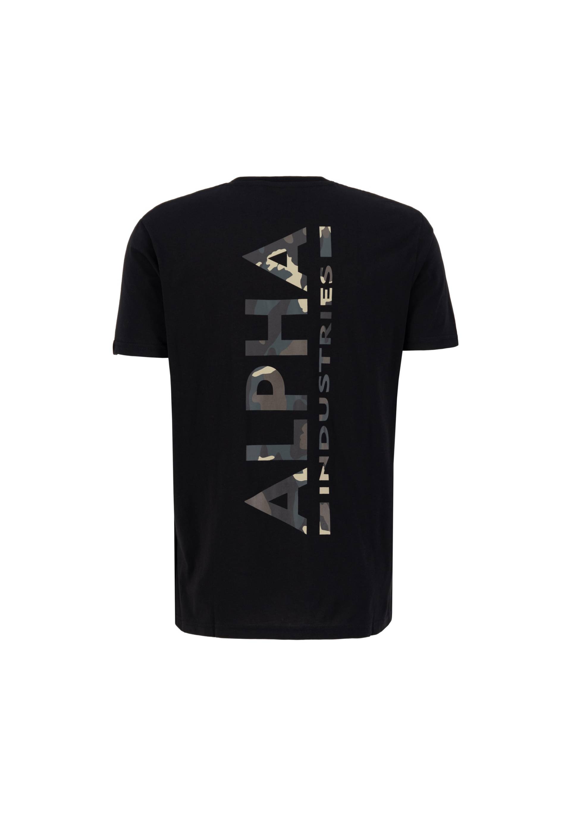 Alpha Industries T-Shirt »ALPHA INDUSTRIES Men - T-Shirts Backprint T Camo Print« von alpha industries