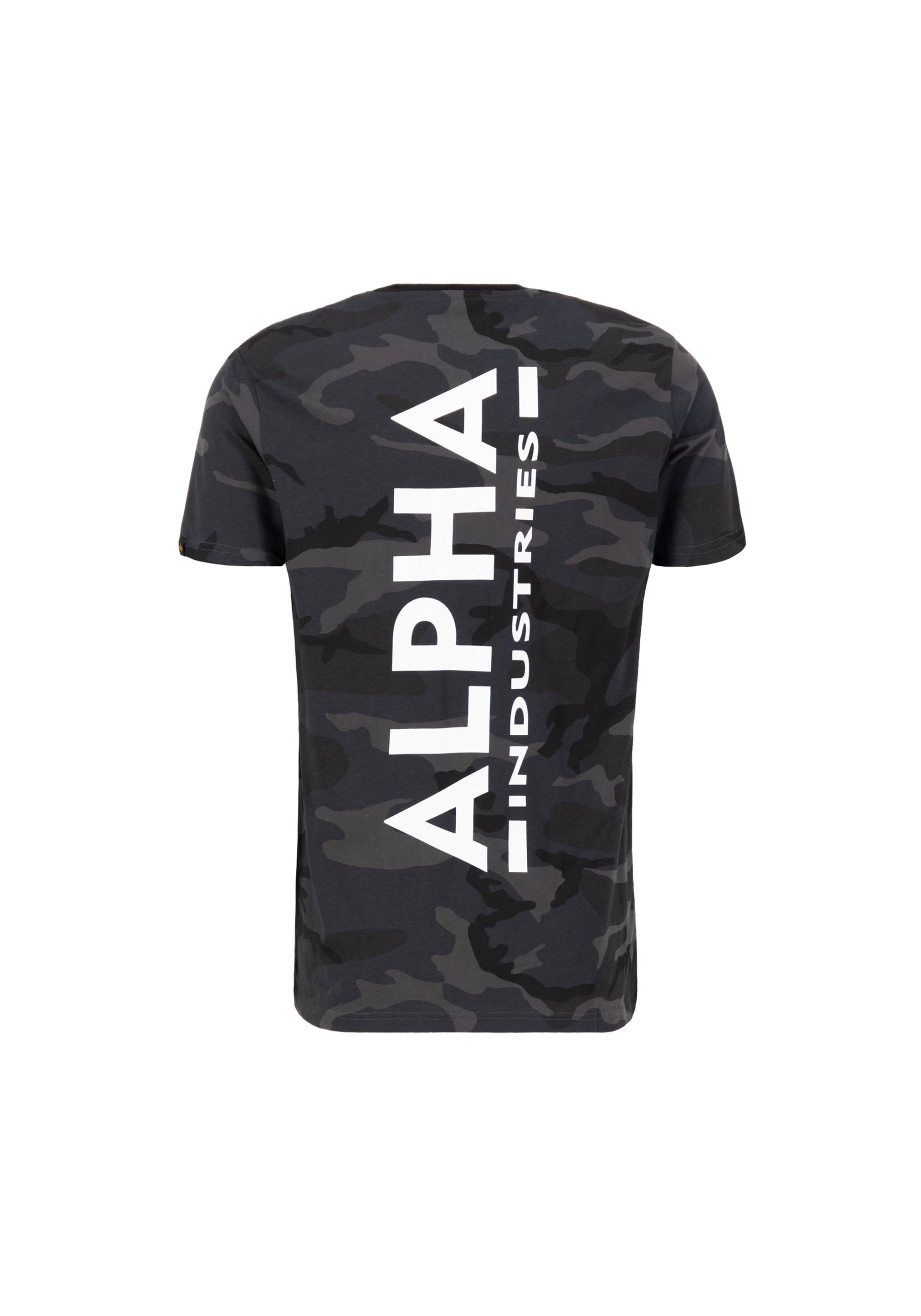 Alpha Industries T-Shirt »ALPHA INDUSTRIES Men - T-Shirts Backprint T Camo« von alpha industries