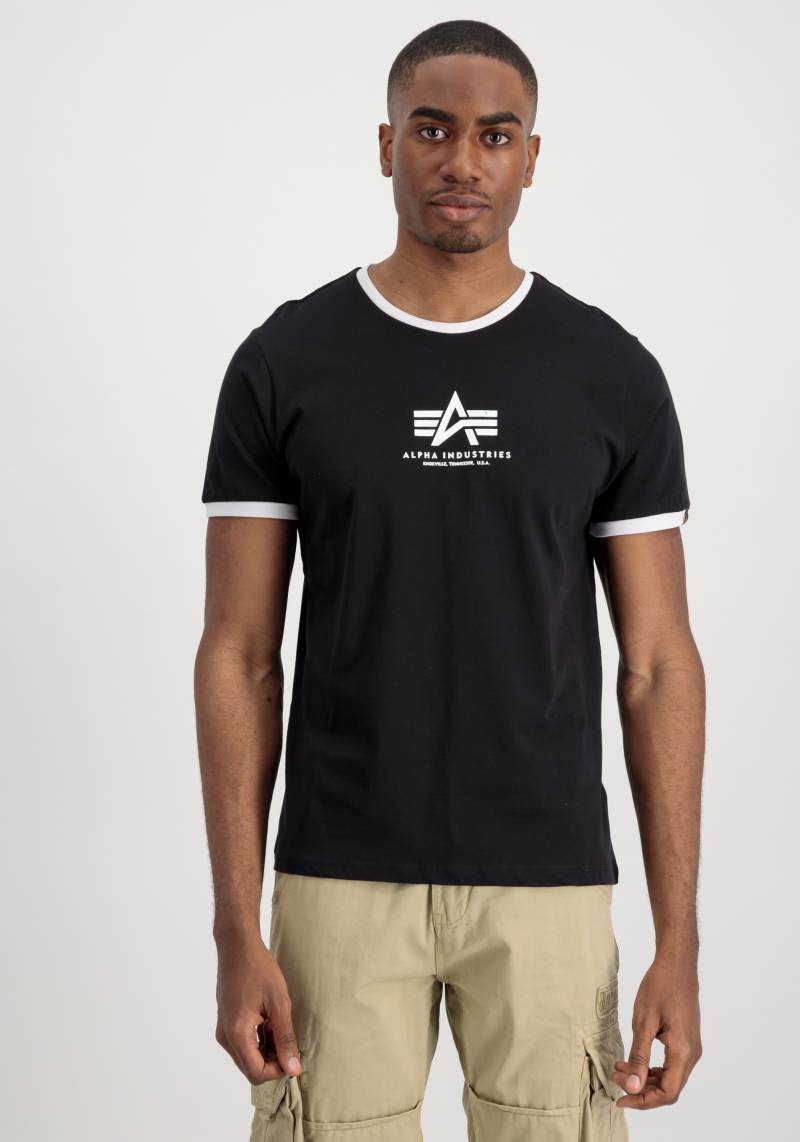 Alpha Industries T-Shirt »ALPHA INDUSTRIES Men - T-Shirts Basic T Contrast ML« von alpha industries