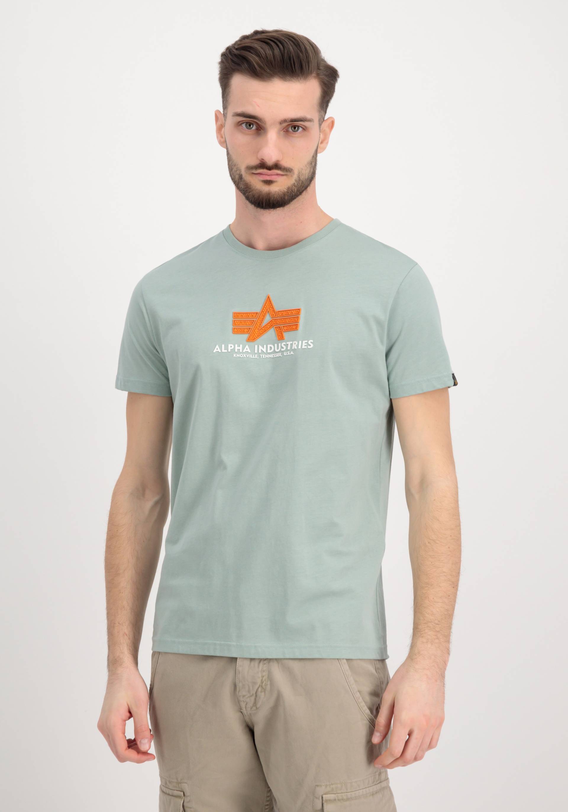 Alpha Industries T-Shirt »ALPHA INDUSTRIES Men - T-Shirts Basic T Rubber« von alpha industries