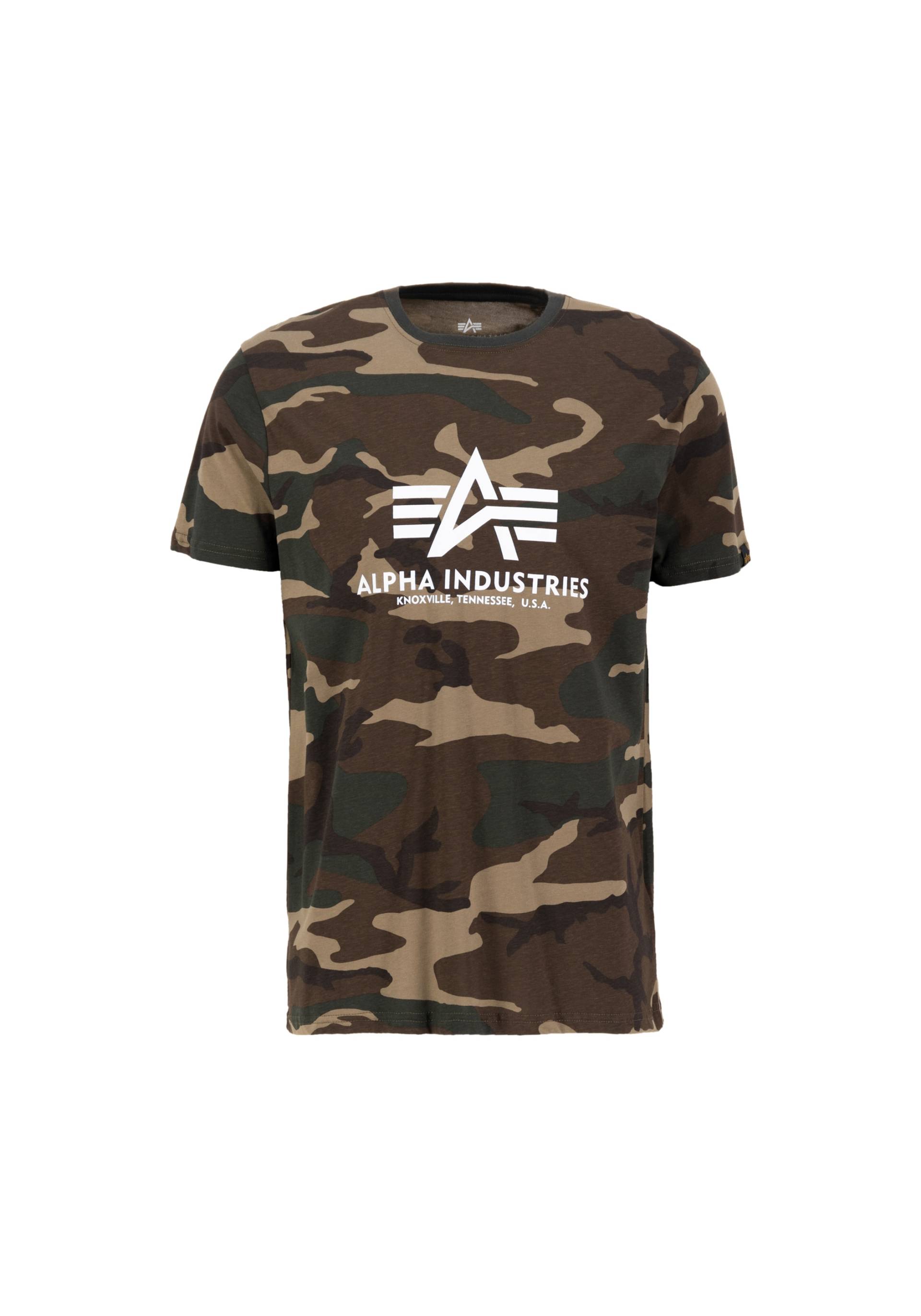 Alpha Industries T-Shirt »ALPHA INDUSTRIES Men - T-Shirts Basic T-Shirt Camo« von alpha industries