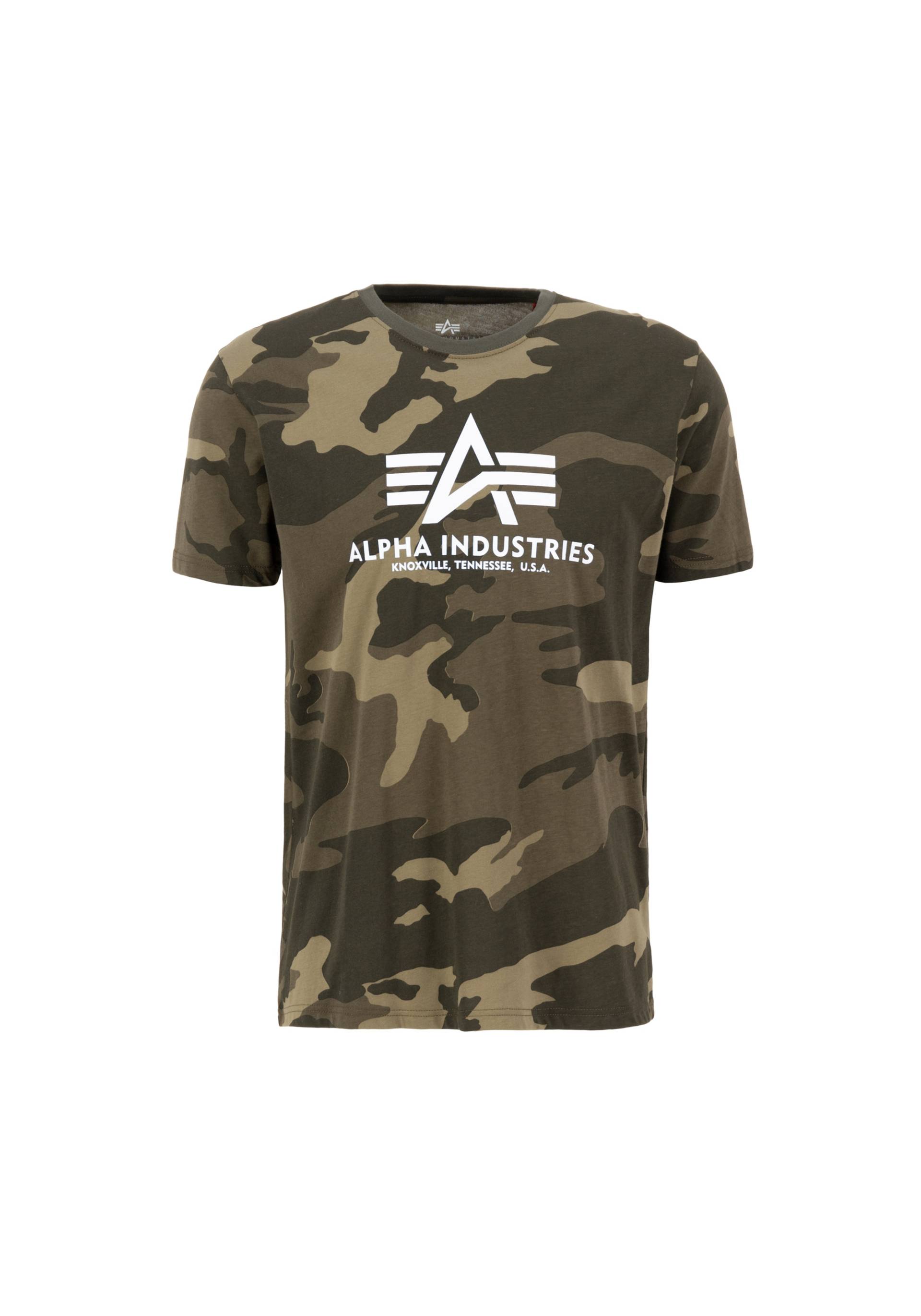 Alpha Industries T-Shirt »ALPHA INDUSTRIES Men - T-Shirts Basic T-Shirt Camo« von alpha industries
