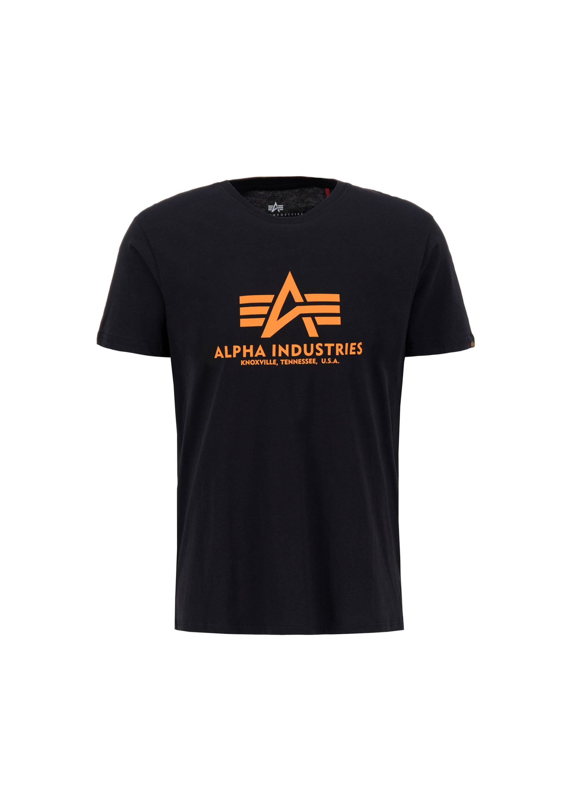 Alpha Industries T-Shirt »ALPHA INDUSTRIES Men - T-Shirts Basic T-Shirt Neon Print« von alpha industries