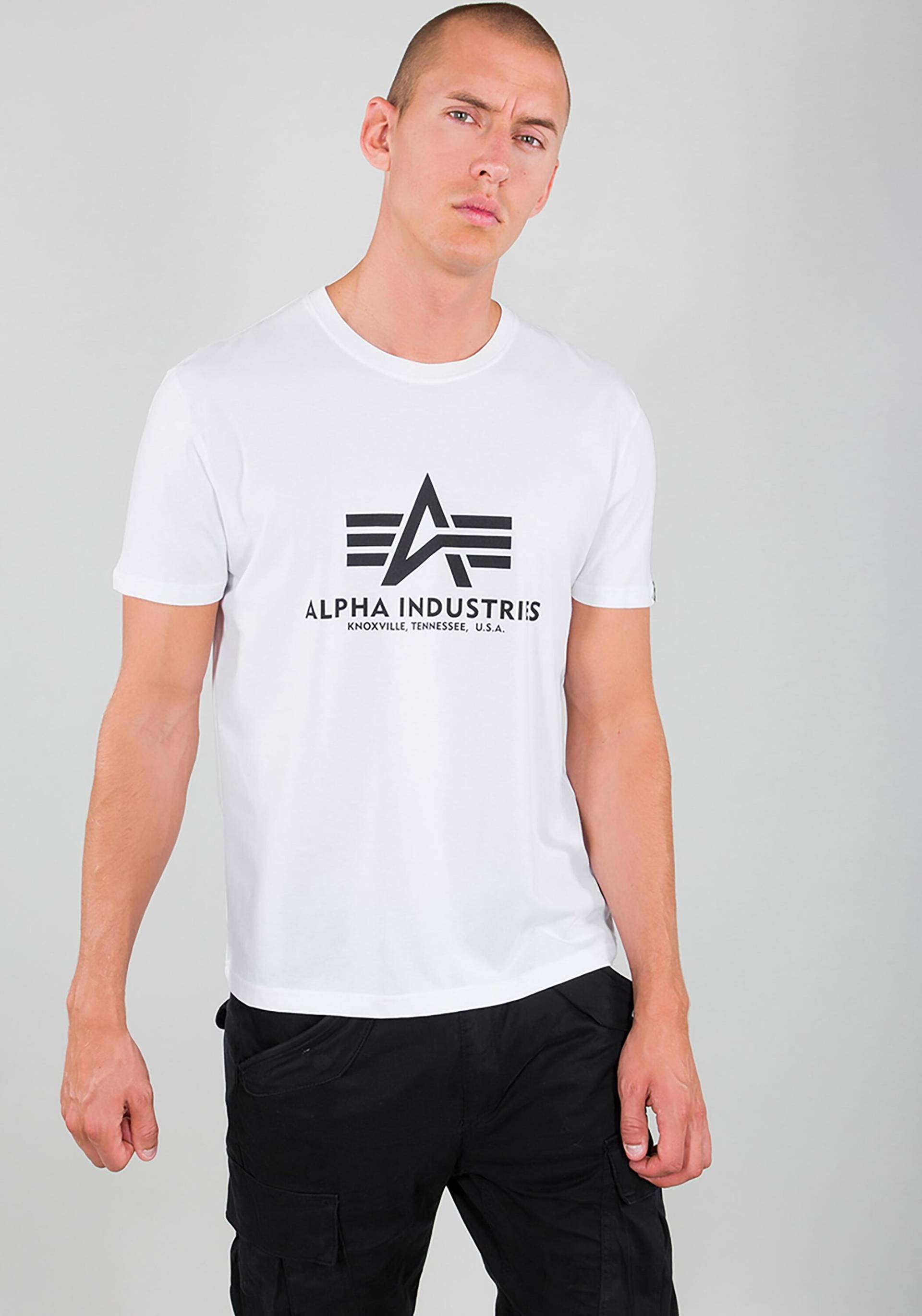 Alpha Industries T-Shirt »Alpha Industries Men - T-Shirts Basic T-Shirt« von alpha industries