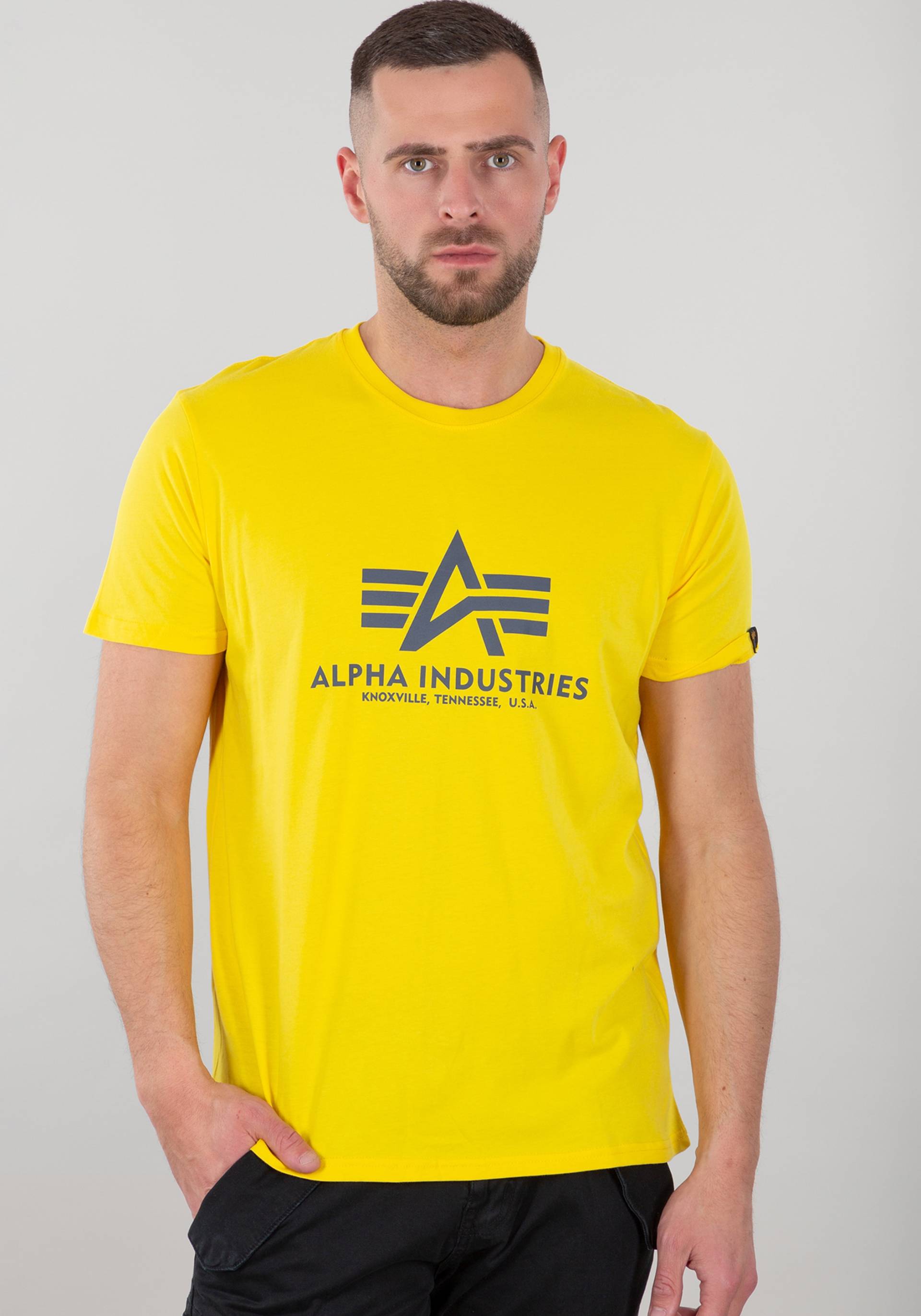 Alpha Industries T-Shirt »Alpha Industries Men - T-Shirts Basic T-Shirt« von alpha industries