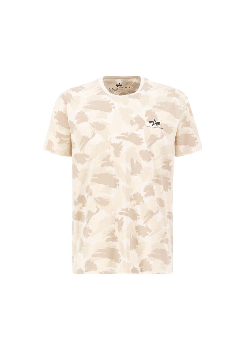 Alpha Industries T-Shirt »Alpha Industries Men - T-Shirts Basic T Small Logo Camo« von alpha industries