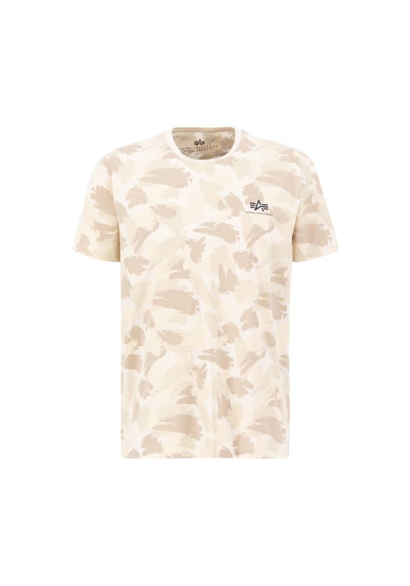 Alpha Industries T-Shirt »ALPHA INDUSTRIES Men - T-Shirts Basic T Small Logo Camo« von alpha industries